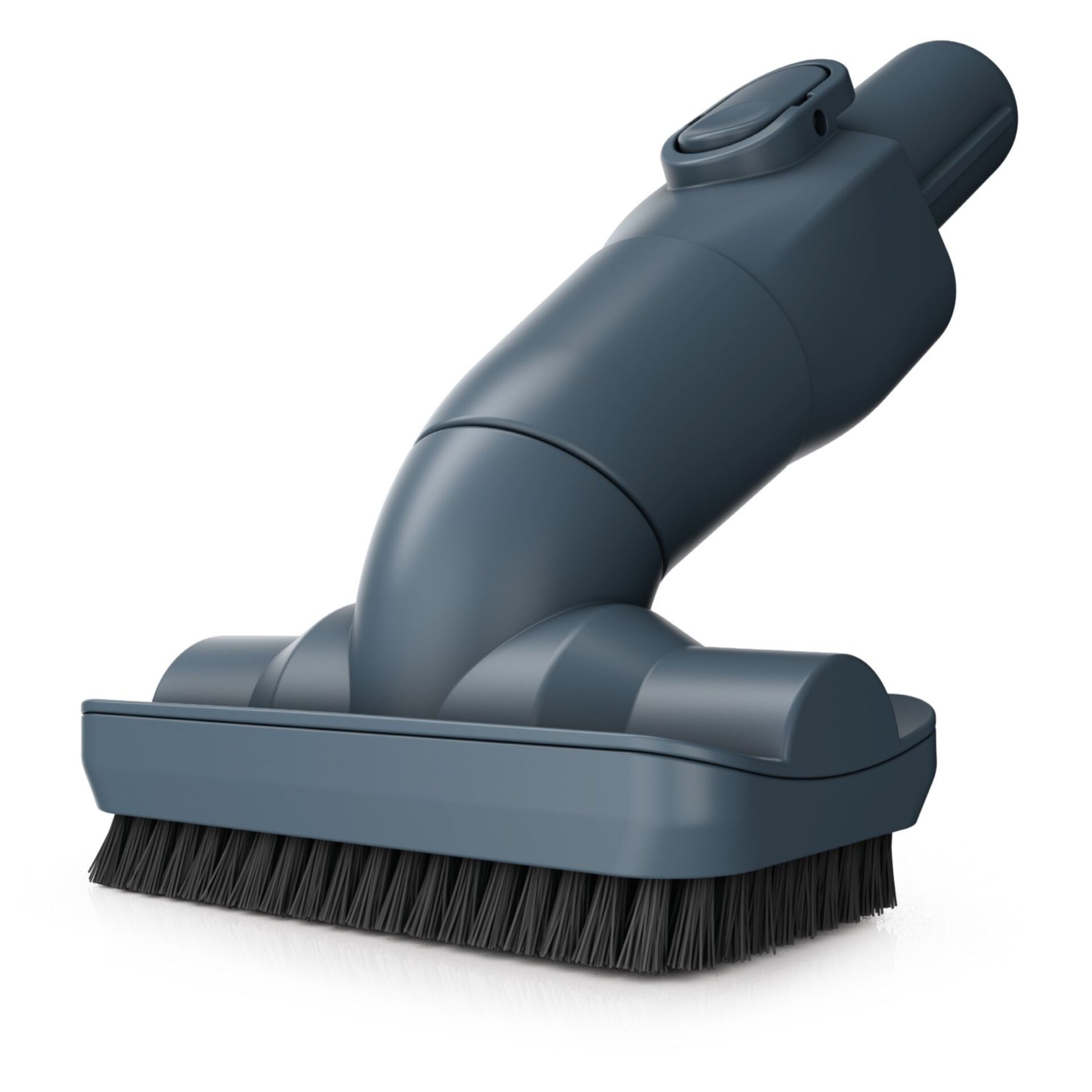 Reinigungsbürste, Besenaufsatz, Kunststoff, schwarze Borsten, Handstaubsauger-Adapter