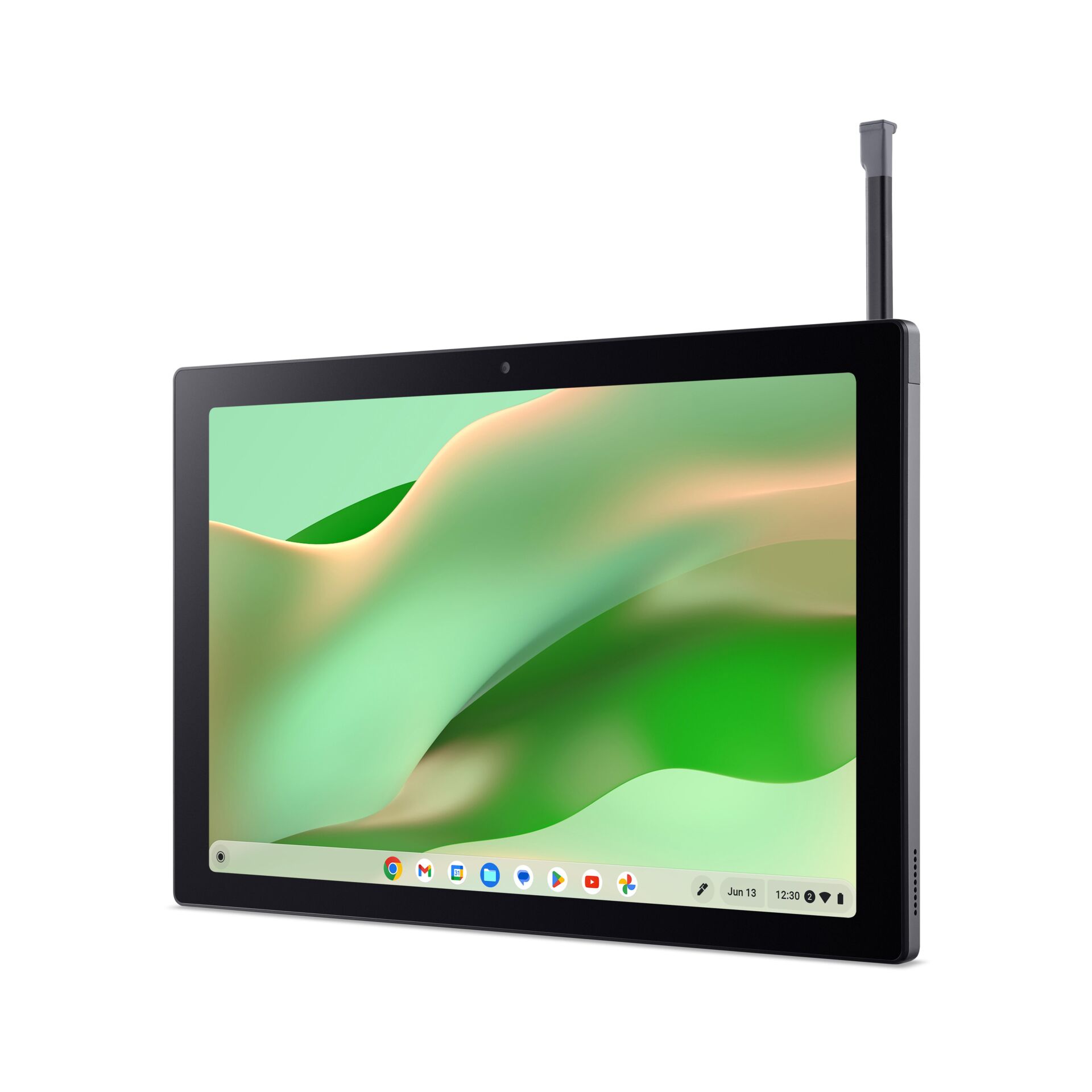 Tablet, Touchscreen, Eingabestift, Schwarzer Rahmen