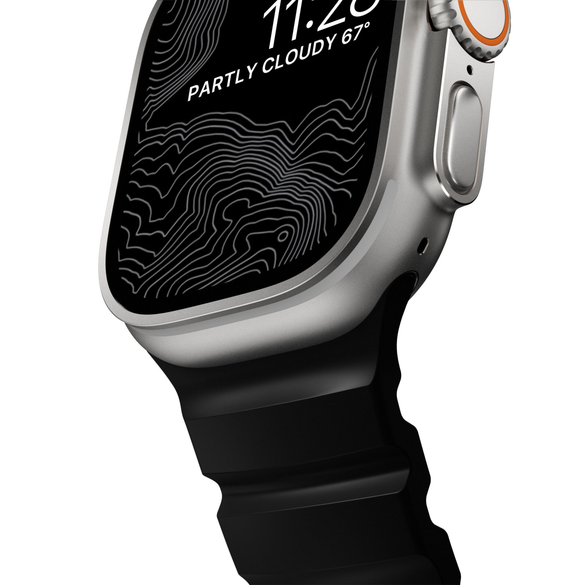 Smartwatch, Apple Watch, GPS, Aluminiumgehäuse, Silicone Armband