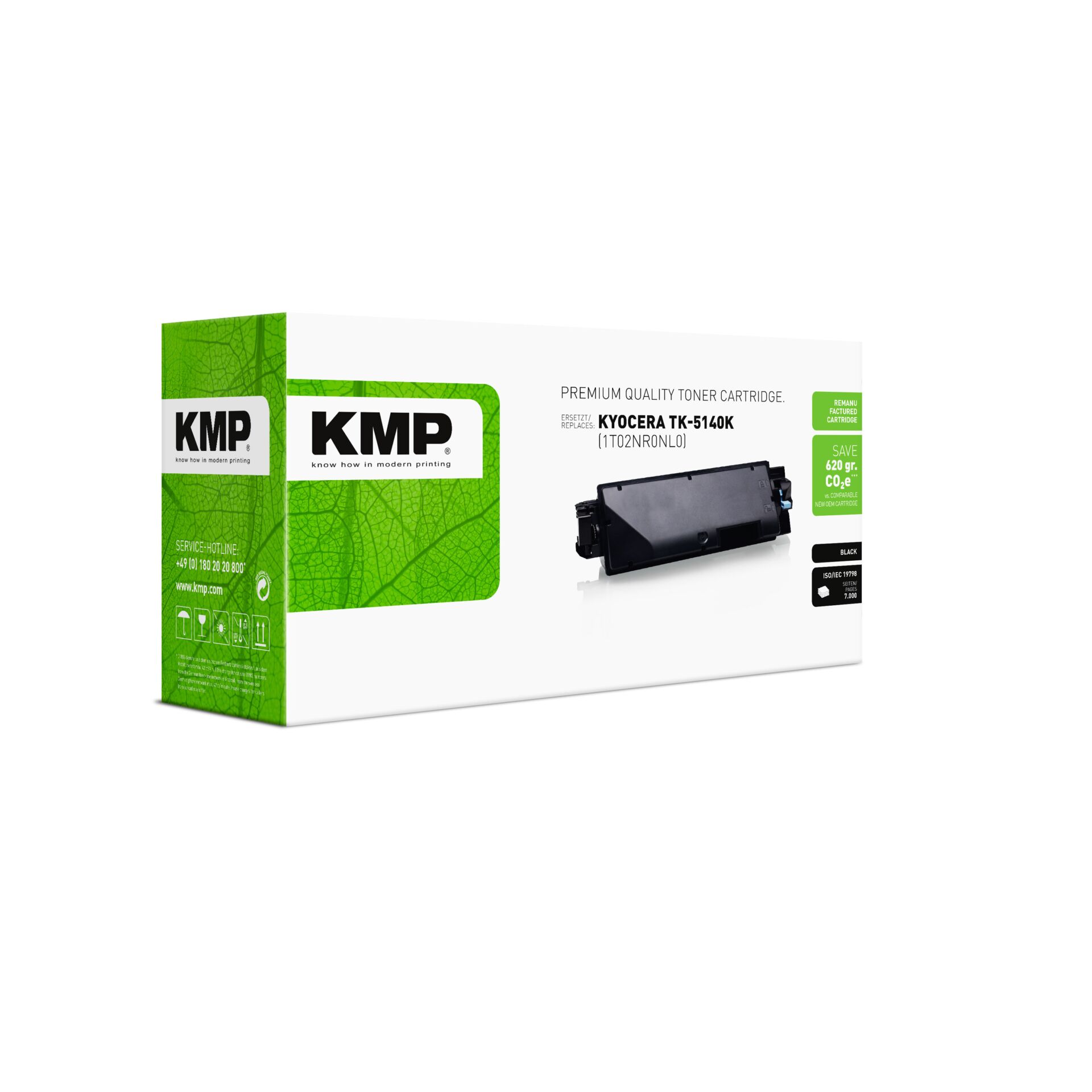 Adapter, Computerausrüstung, Werbung, Plakat, Tonerpatrone, KMP, Kopierertoner, TK-5140K, CMYK-Tonerkassette