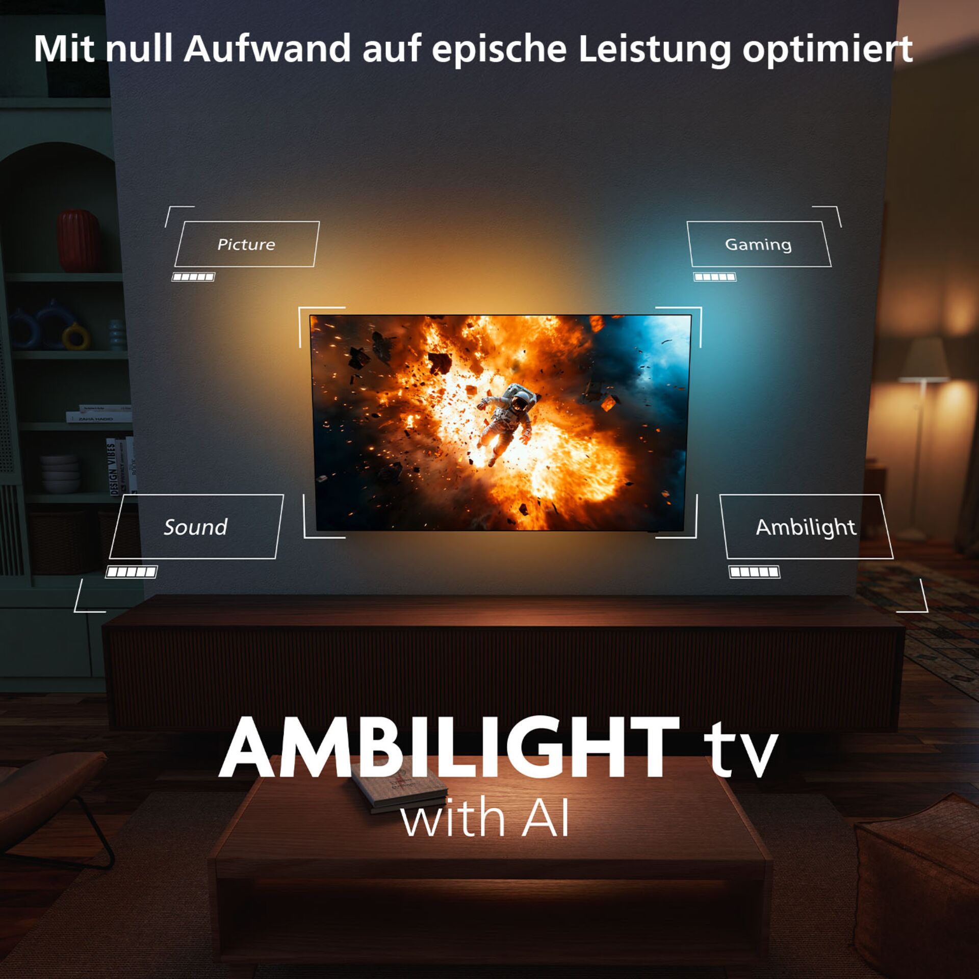 tv, ambilight, led, gaming, wohnzimmer