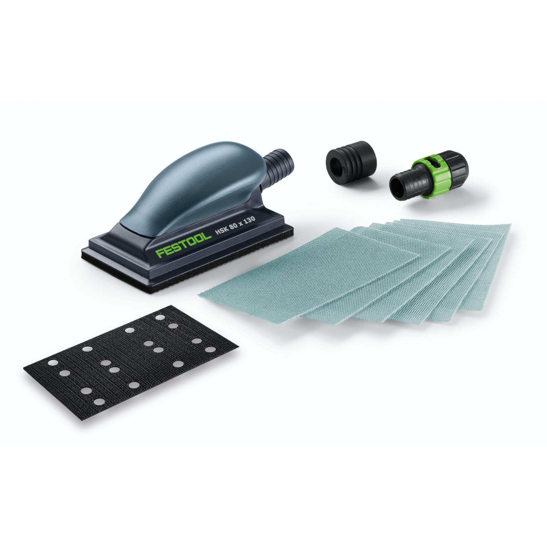Kleberobo, Schleifplatte, Schleifpapier, Schleifsystem, Adapterset