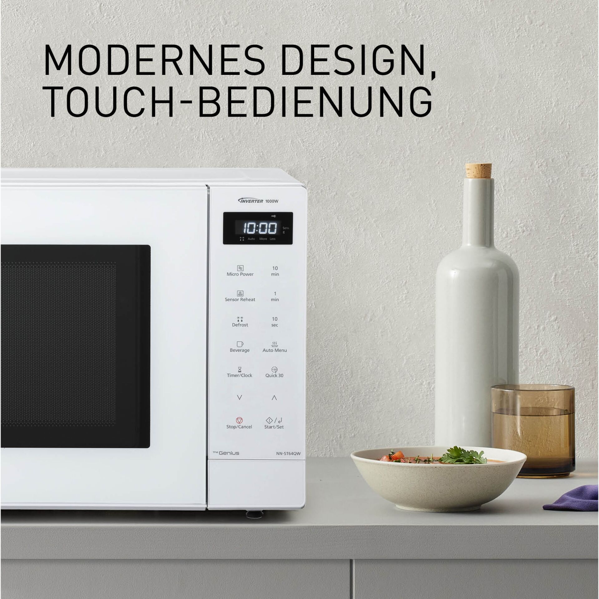 Mikrowelle, Küche, Backofen, Küchengerät, Glasflasche