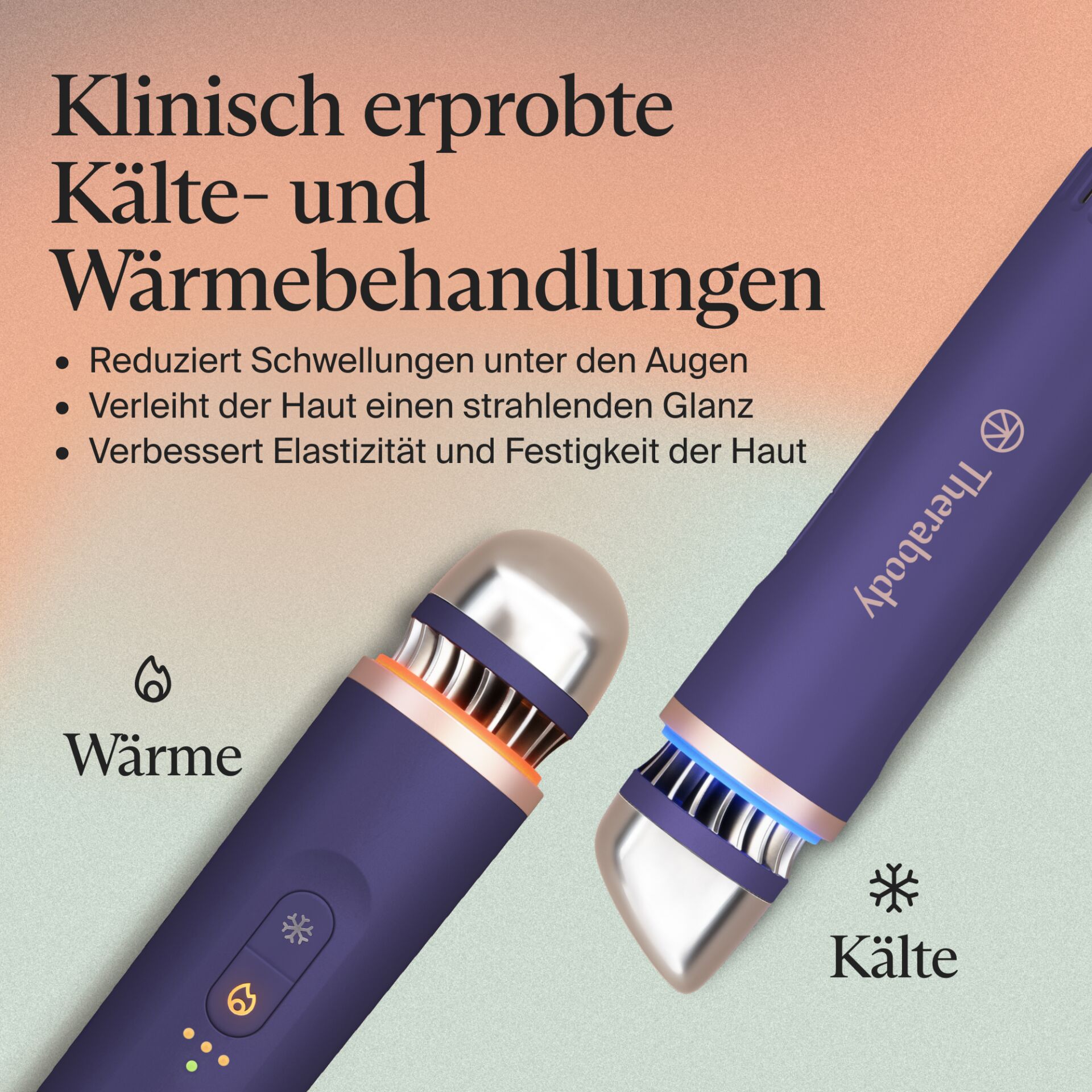 Kälte, Wärmebehandlung, Kapseln, Gerät, Langes Stabdesign