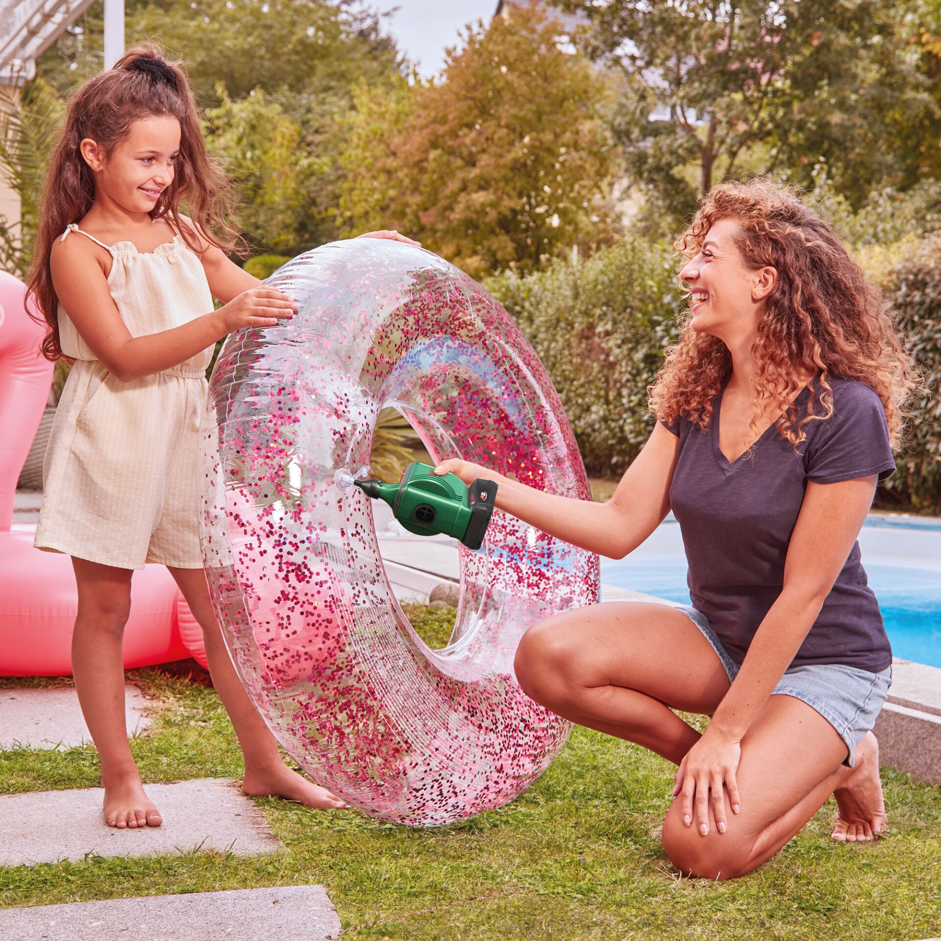 Kind, Weiblich, Mädchen, Person, Elektrische Bohrmaschine