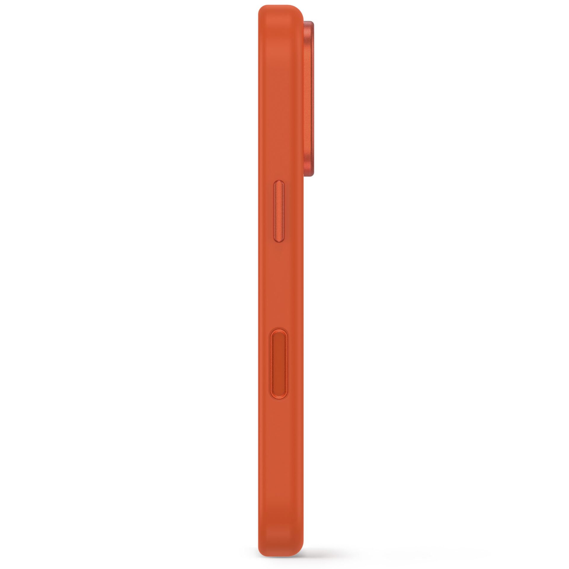 orange, hülle, seitansicht, knöpfe, schlankes design