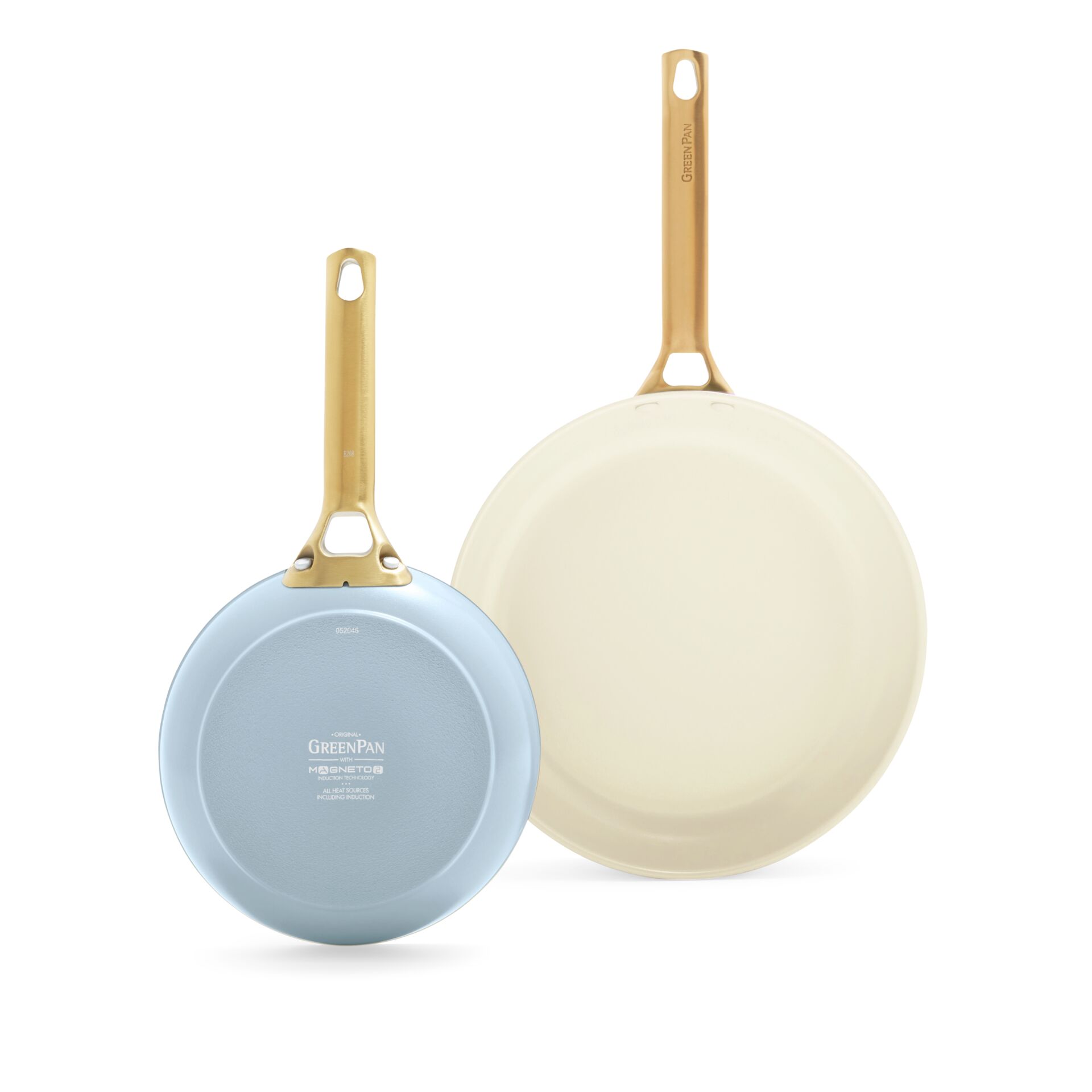 GreenPan Padova Reserve 2Tlg  Bratpfannenset 20+26cm Hellblau