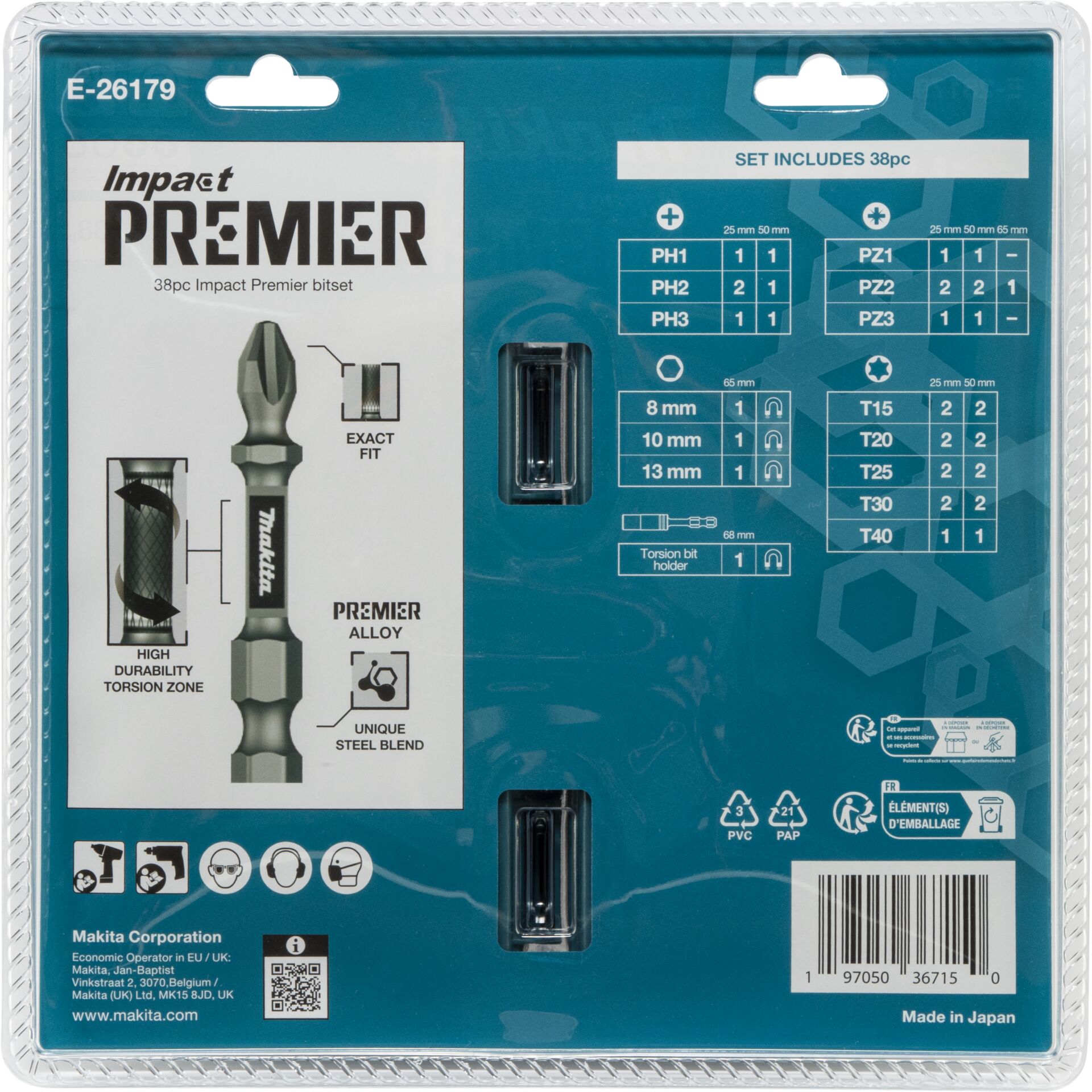 Schraubendreher-Bits, Torx-Bits, Präzisionsnit, Klingen-Typ, Impact-Premier-Set