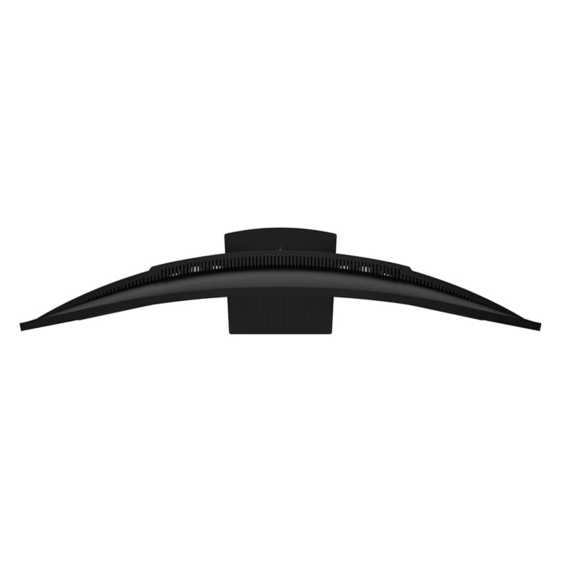 monitor, curved, monitor stand, black, display