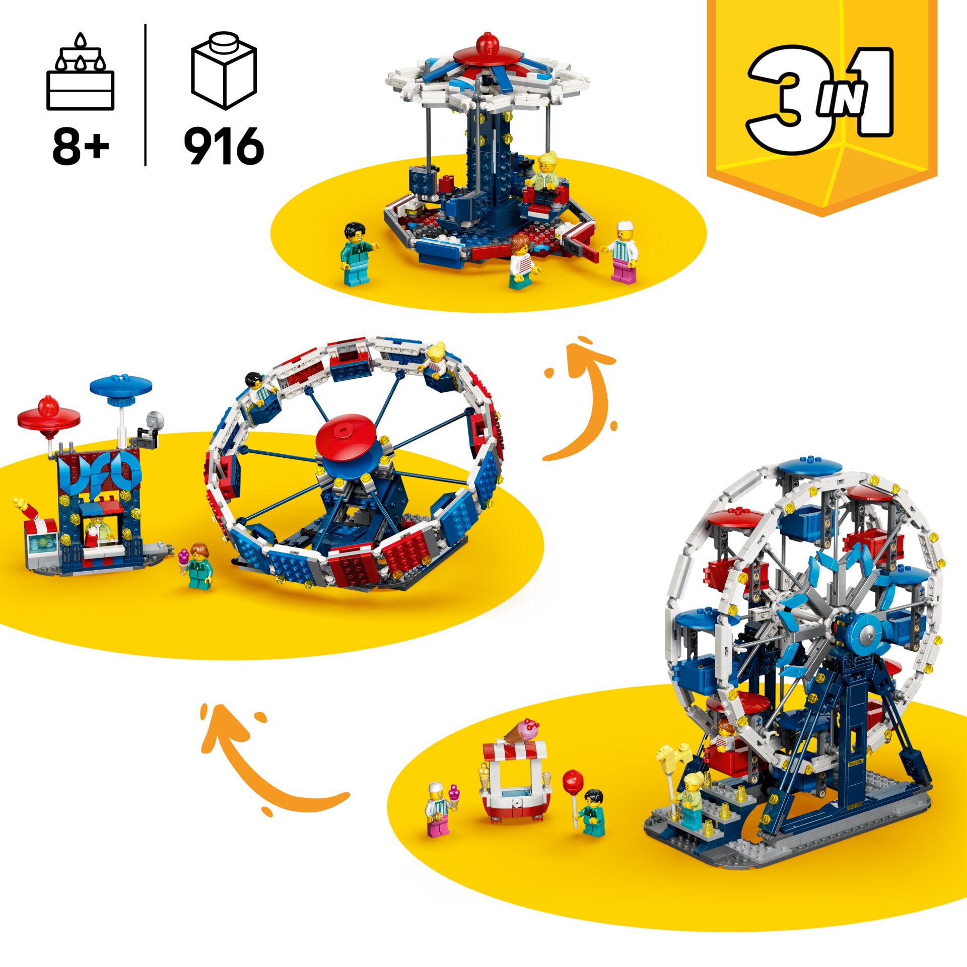 Lego, Klemmbausteine, Spielzeug, Fabrik, Riesenrad