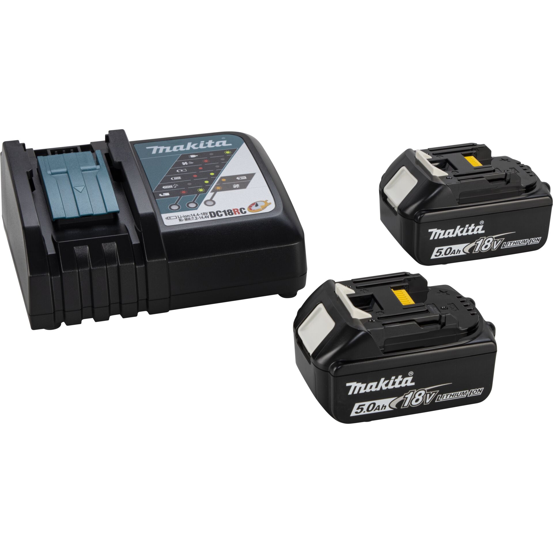 Akku-Ladegerät, Lithium-Ionen, 18V, 5.0Ah, Makita