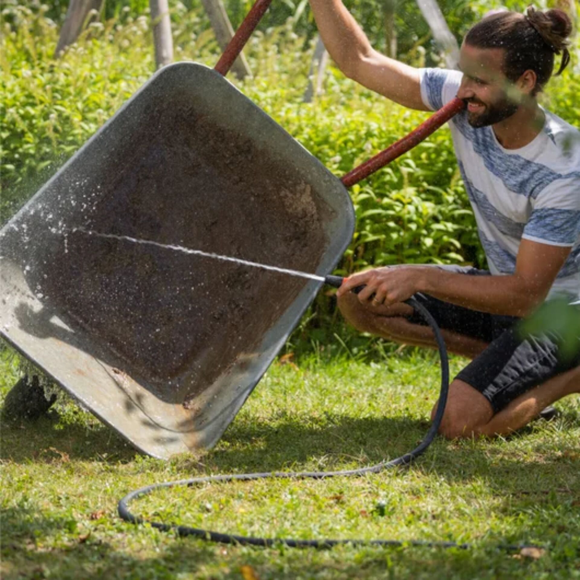 Garten, Draußen, Konstruktion, Schaufel, Werkzeug