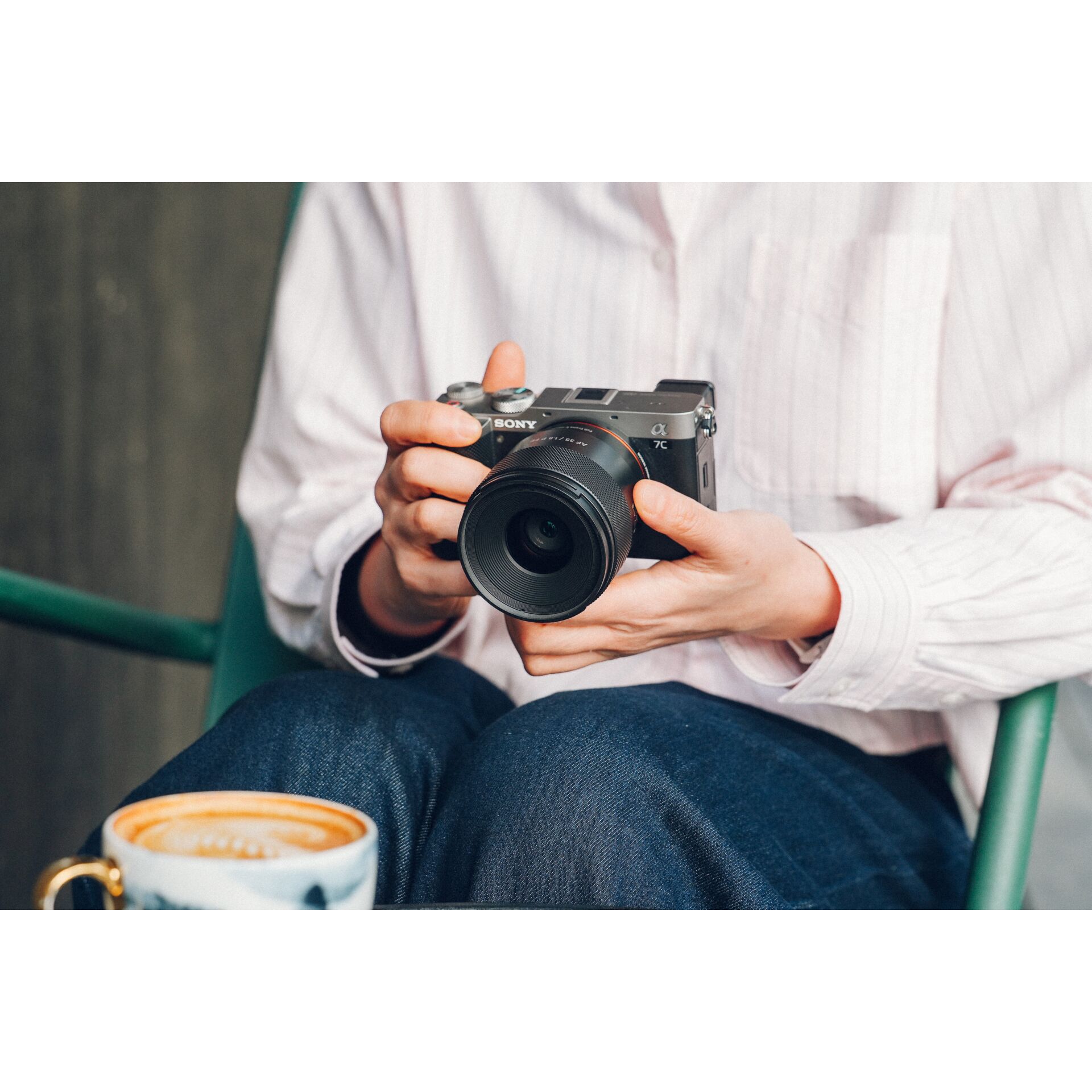 kamera, DSLR, Sony, Objektiv, Mikrokaffee