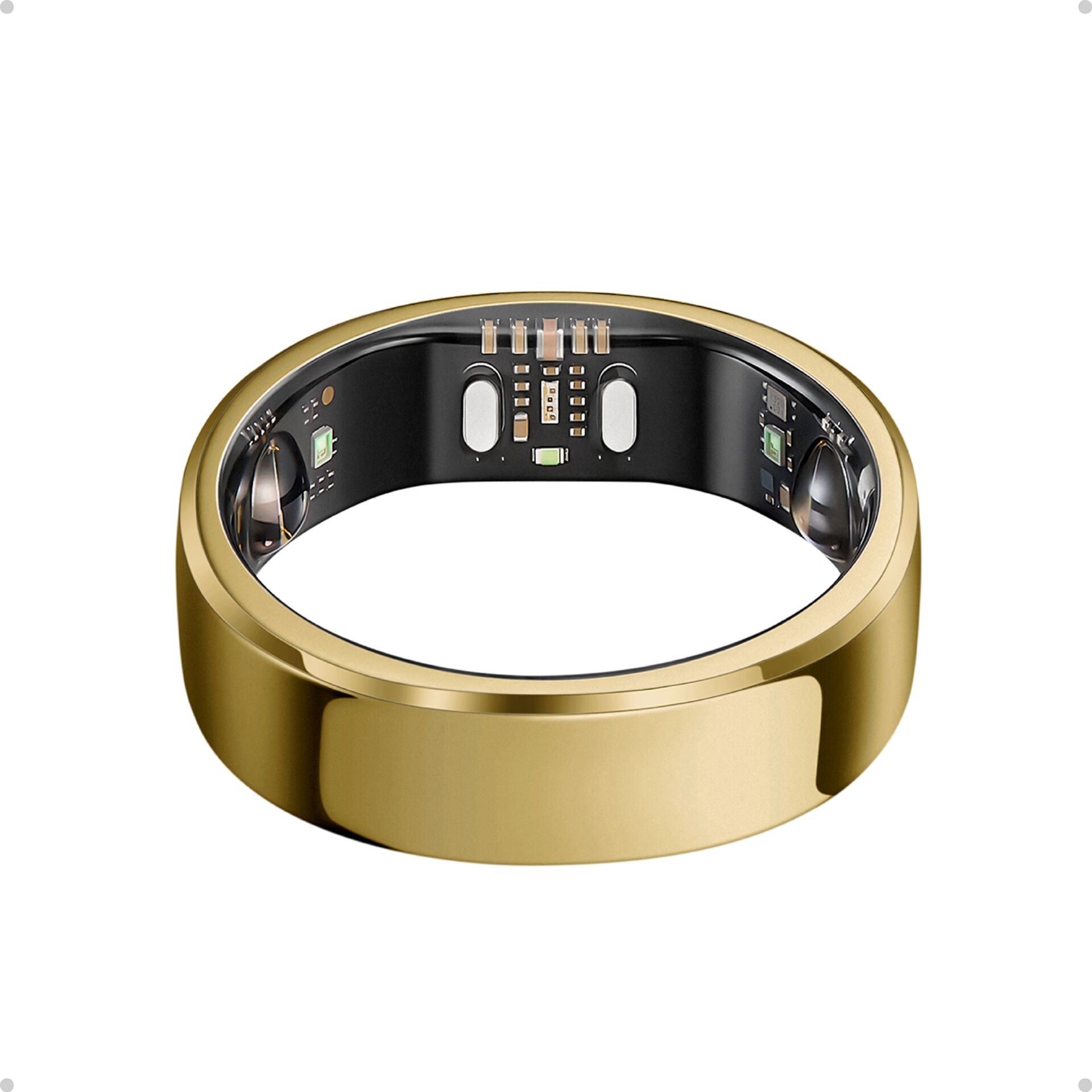 Ring, Goldring, Smart-Ring, Metallband, Elektronikring