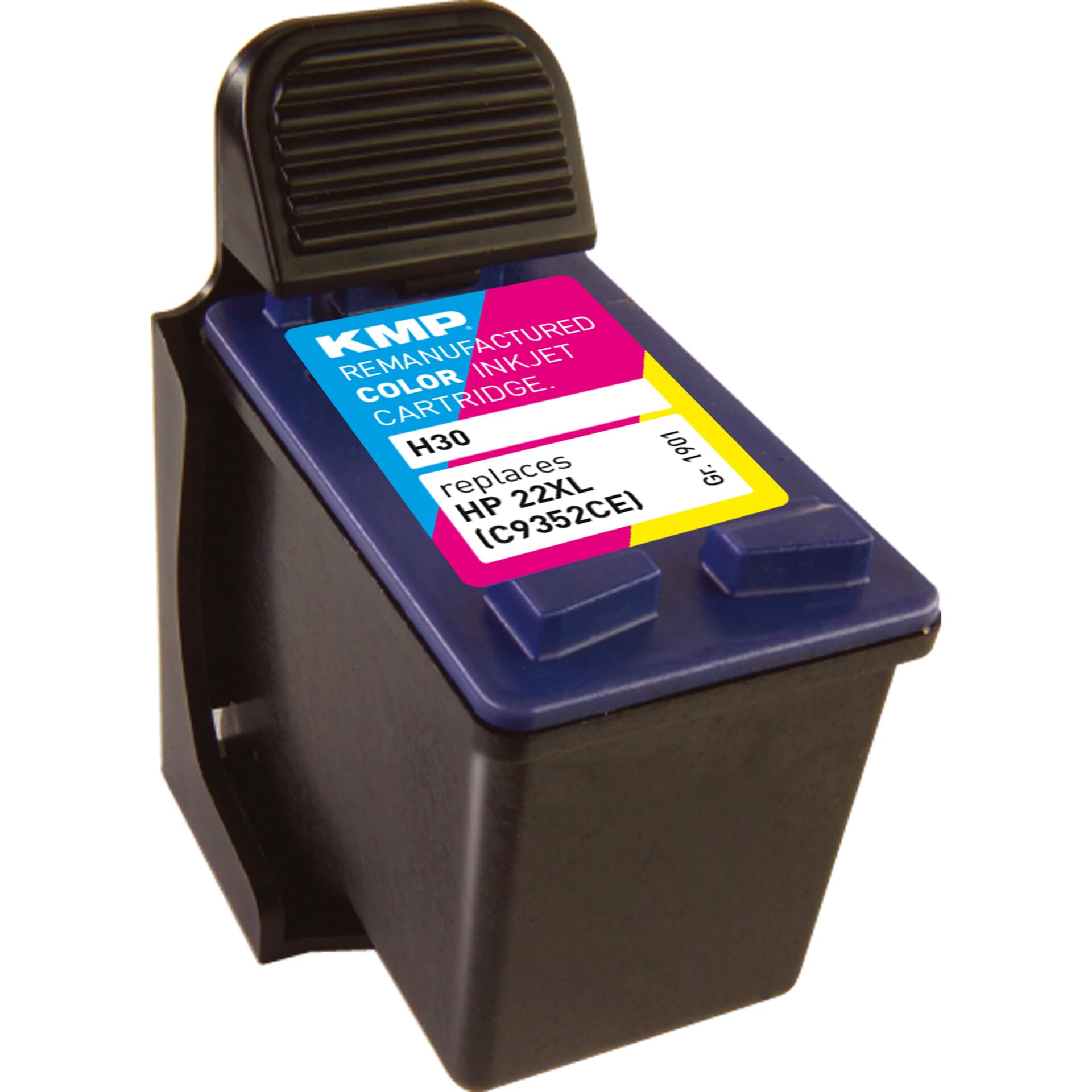 Tintenpatrone, HP Kompatibel, Nachfüllpatrone, Farbstofftinte, H30