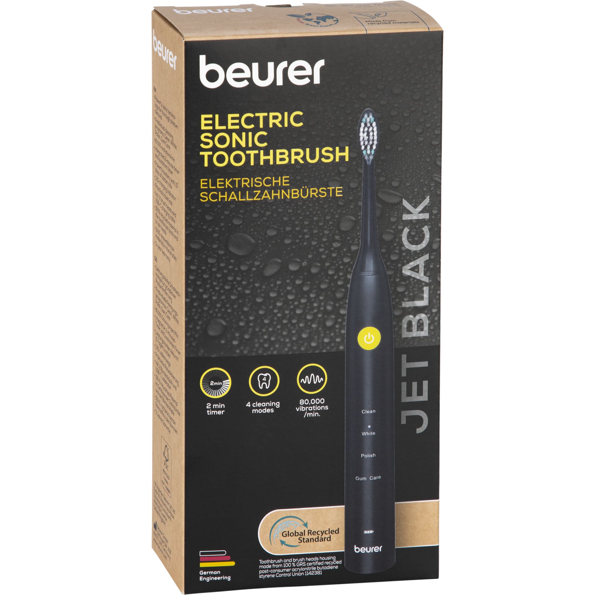 Beurer SC 30 black  Schallzahnbürste Green Planet