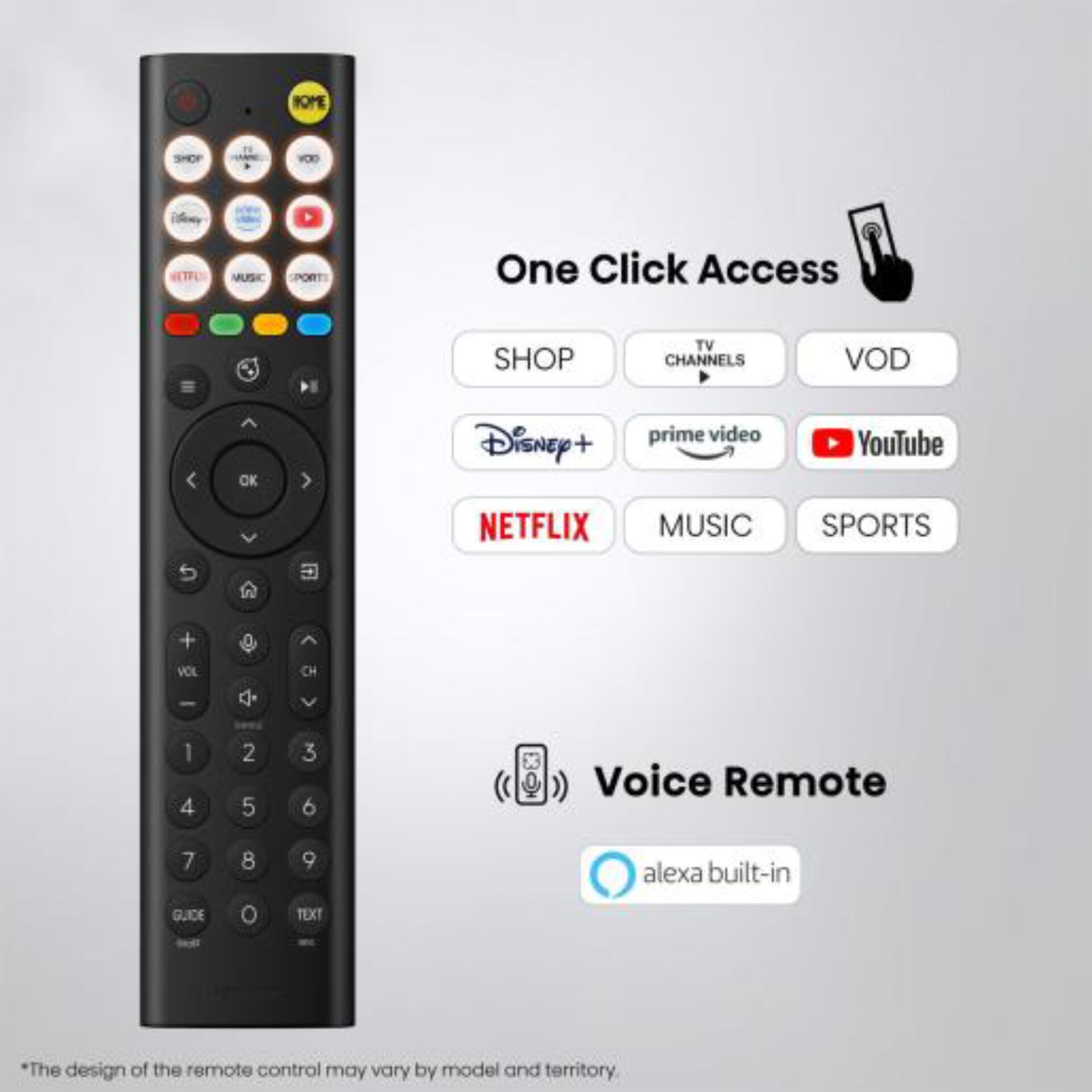 Fernbedienung, Smart-TV-Remote, Universalfernbedienung, IR-Remote, Bildschirmfernbedienung