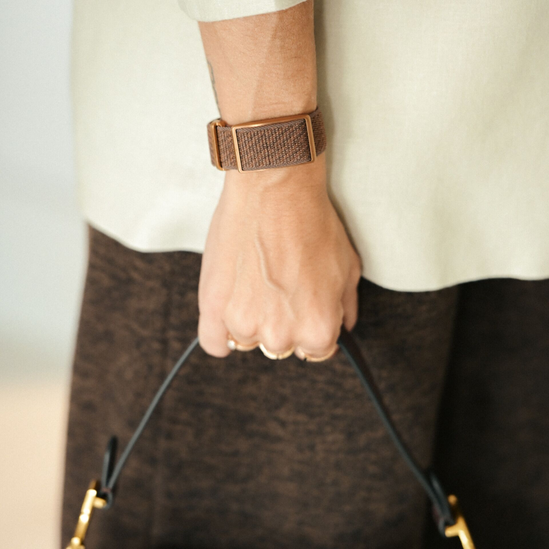 Uhrenarmband, Metall, Roségold, Armband, Handgelenkband