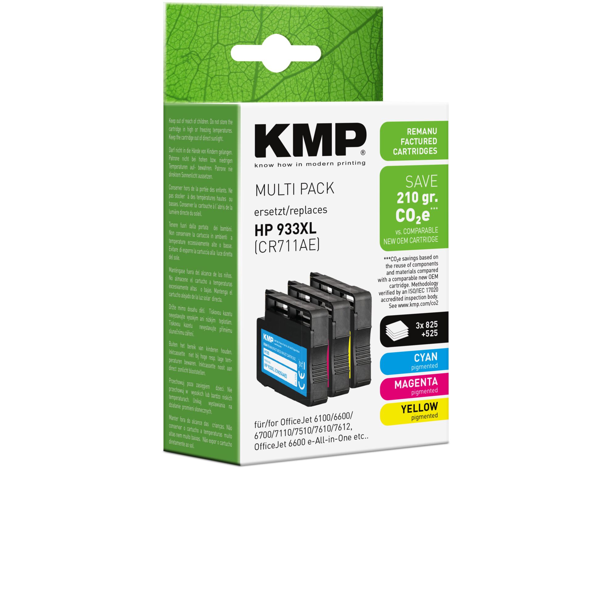 Adapter, Werbung, Plakat, Computerausrüstung, Tintenpatronen, KMP Multi Pack, HP 933XL, Farbdruck, CYAN MAGENTA YELLOW