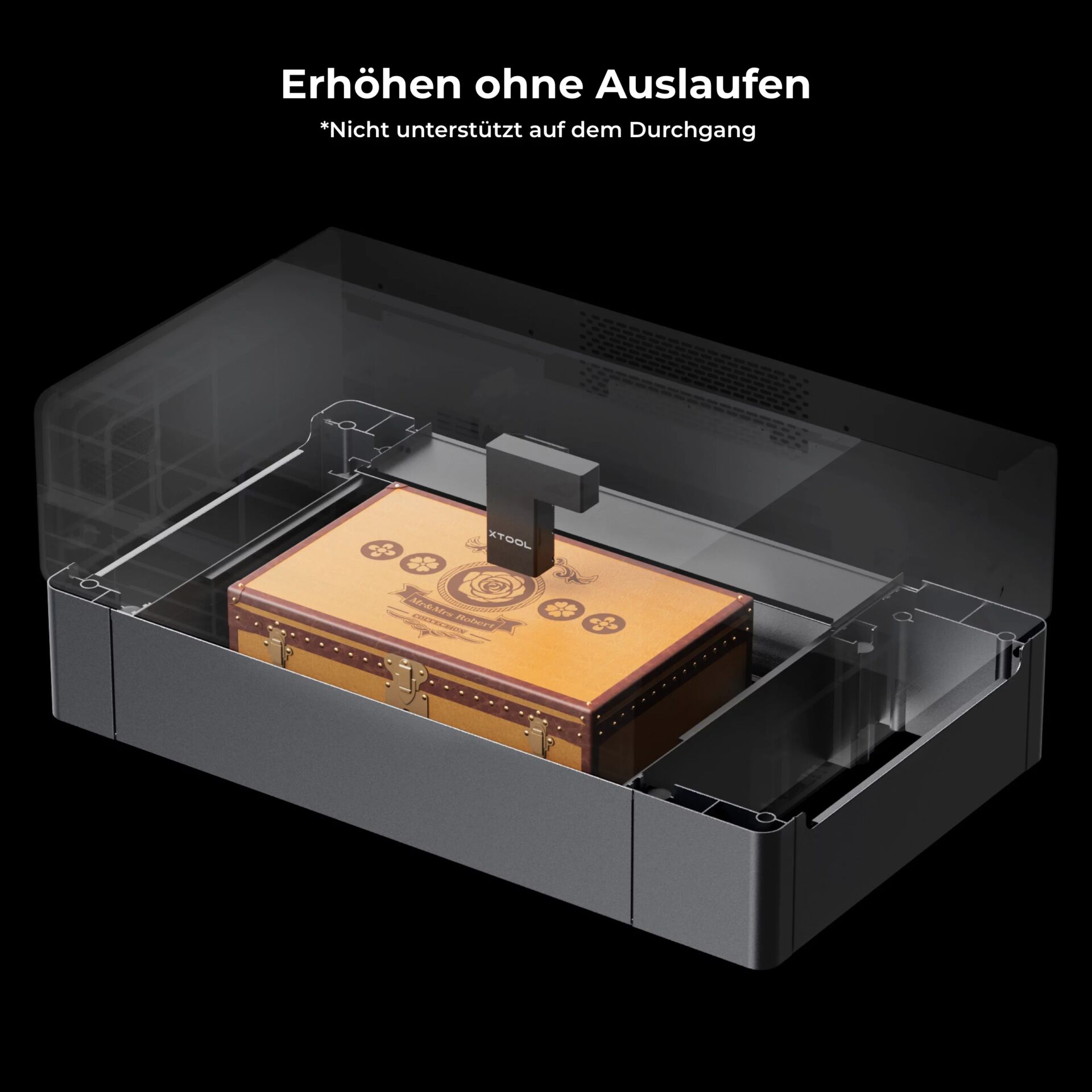 3D-Printer, Laser-Gravur, Bohrung, Gehäuse, Lautstärke?