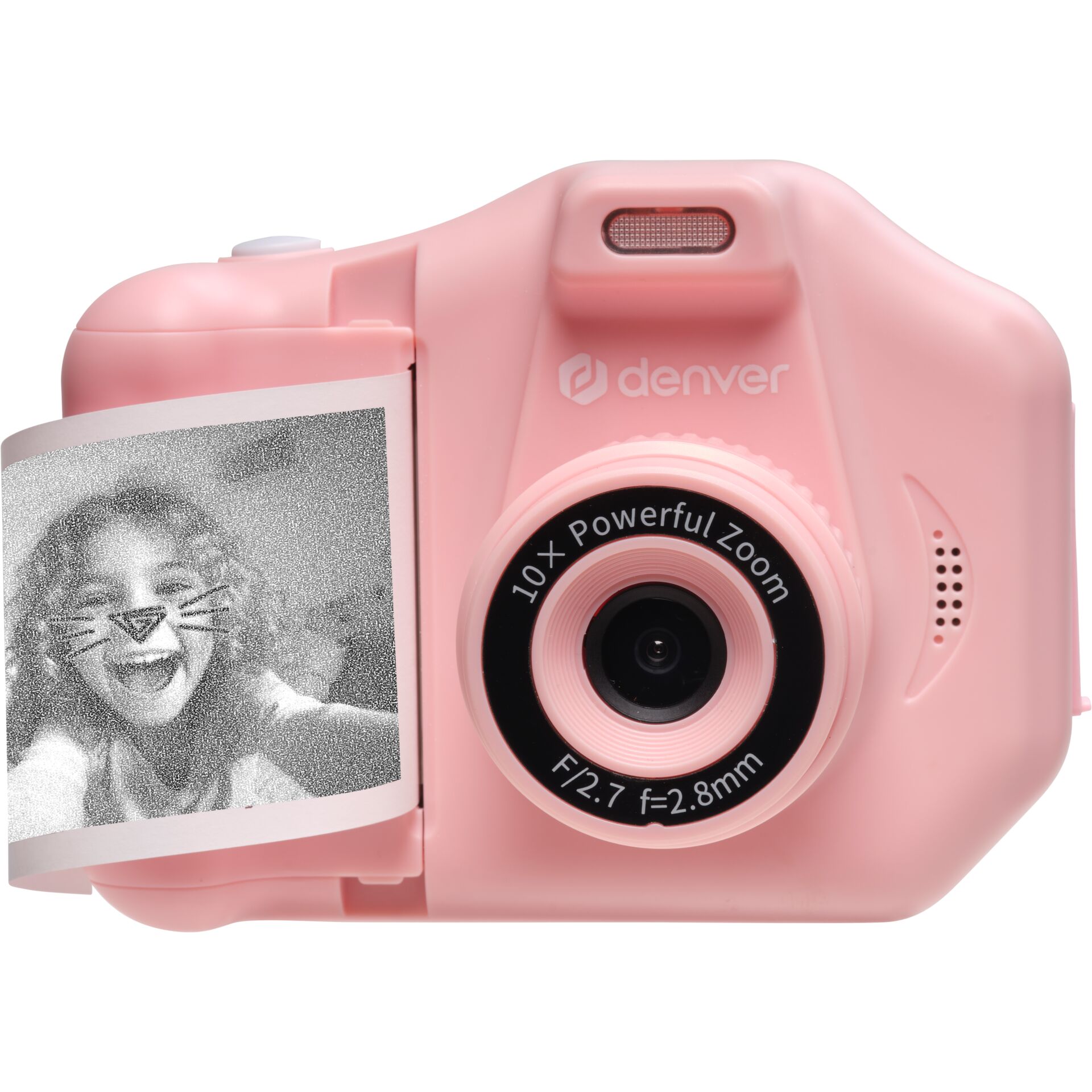 Digitalkamera, Kinderkamera, Rosa, Drehbarer Bildschirm, 10-fach-Zoom
