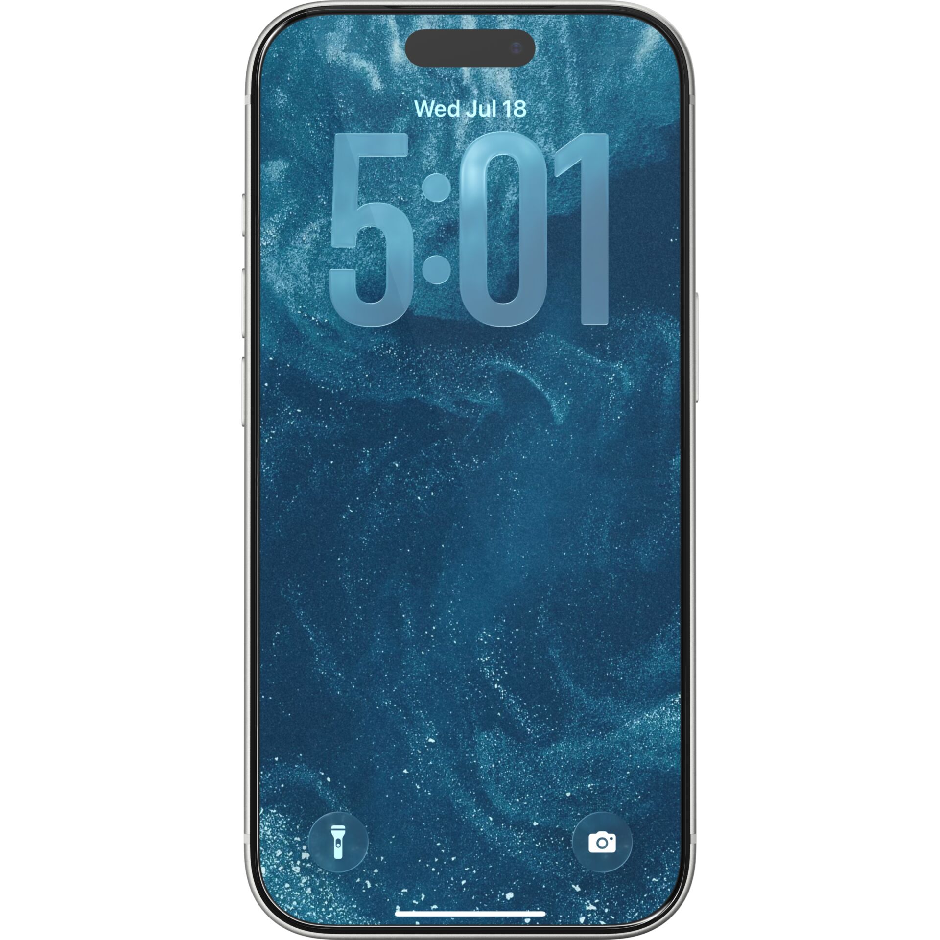 smartphone, iPhone notch, blauer Hintergrund, randloses Display, Frontkamera-Notch