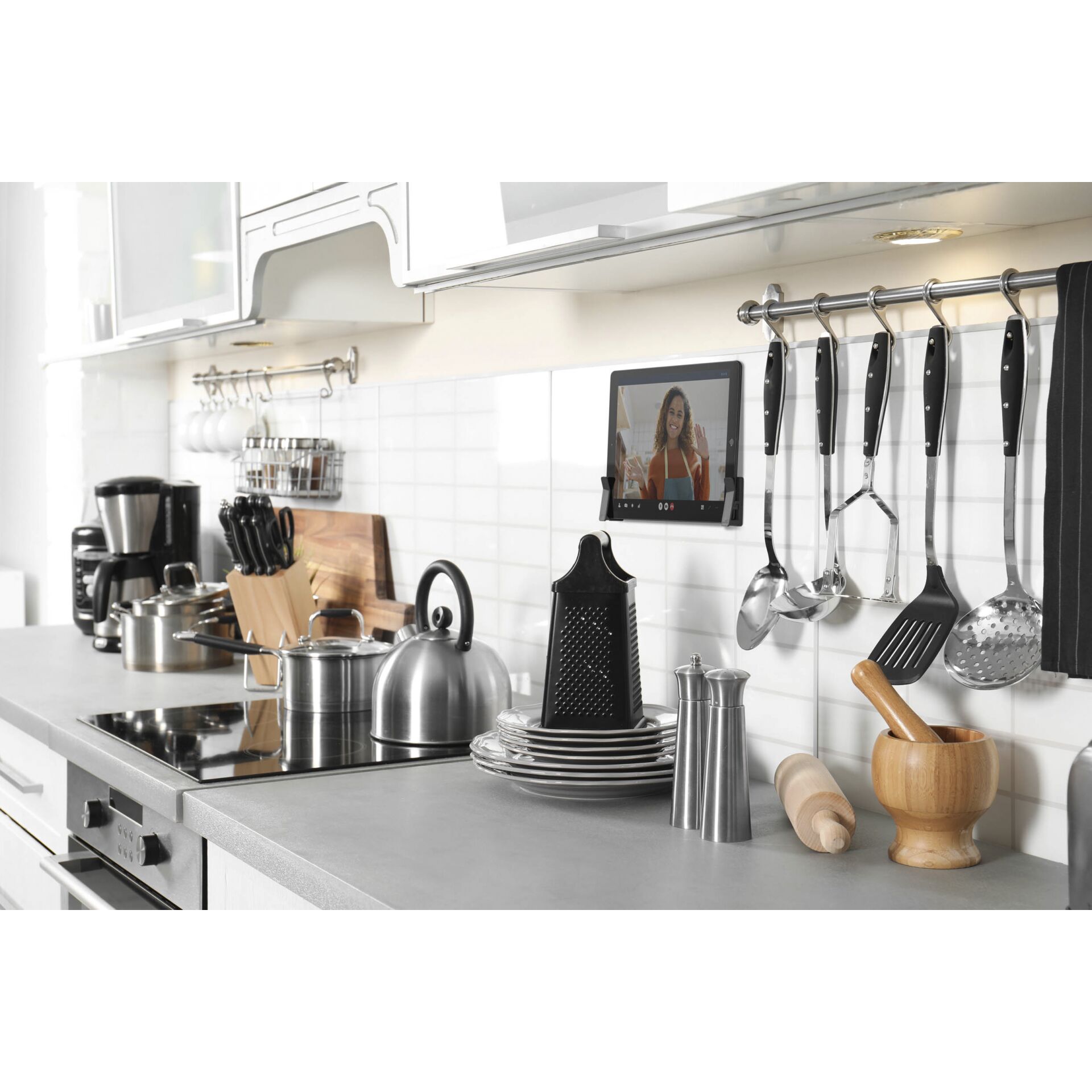 Drinnen, Innenarchitektur, Küche, Kochfeld