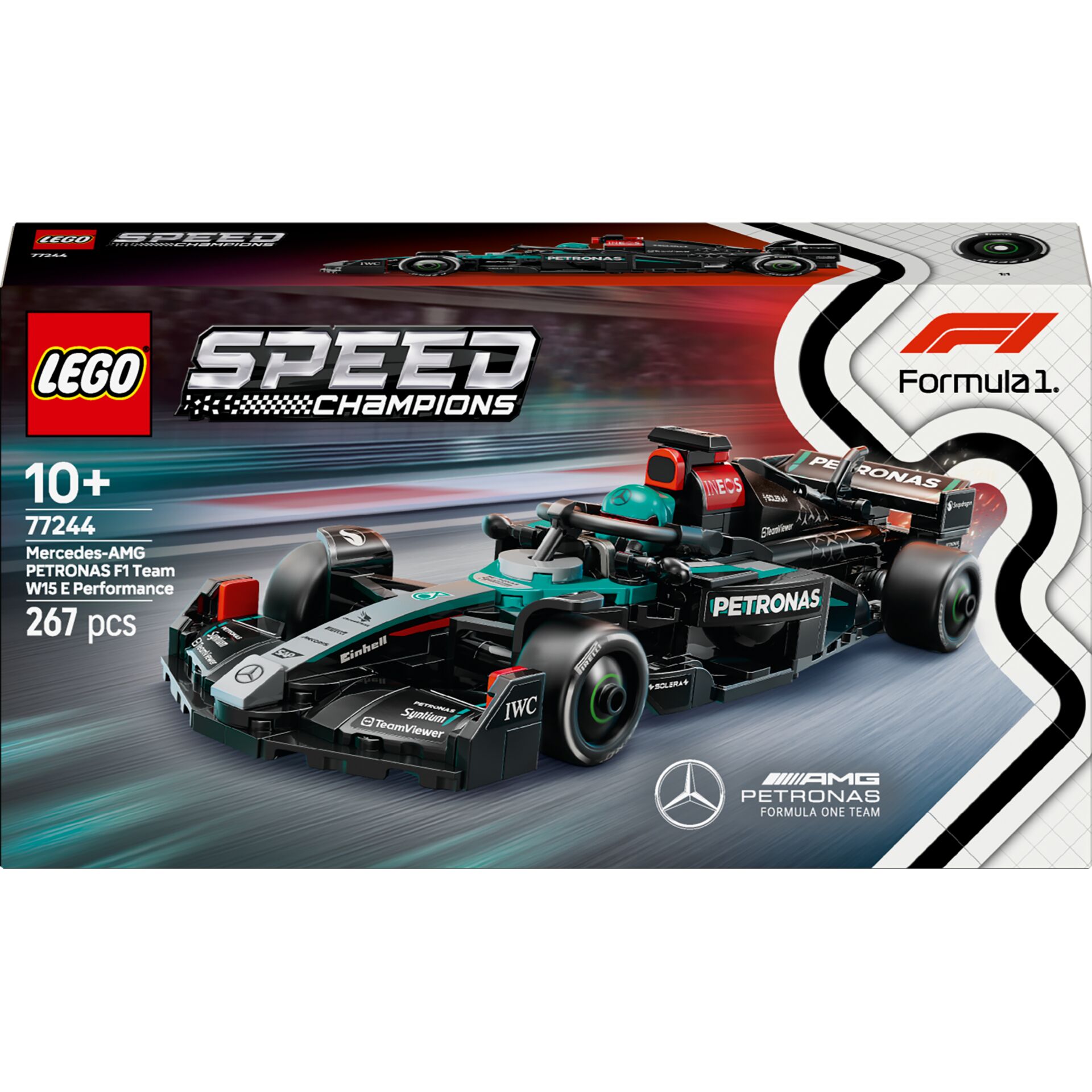 LEGO Speed Champions 77244  Mercedes-AMG F1 W15 Rennauto