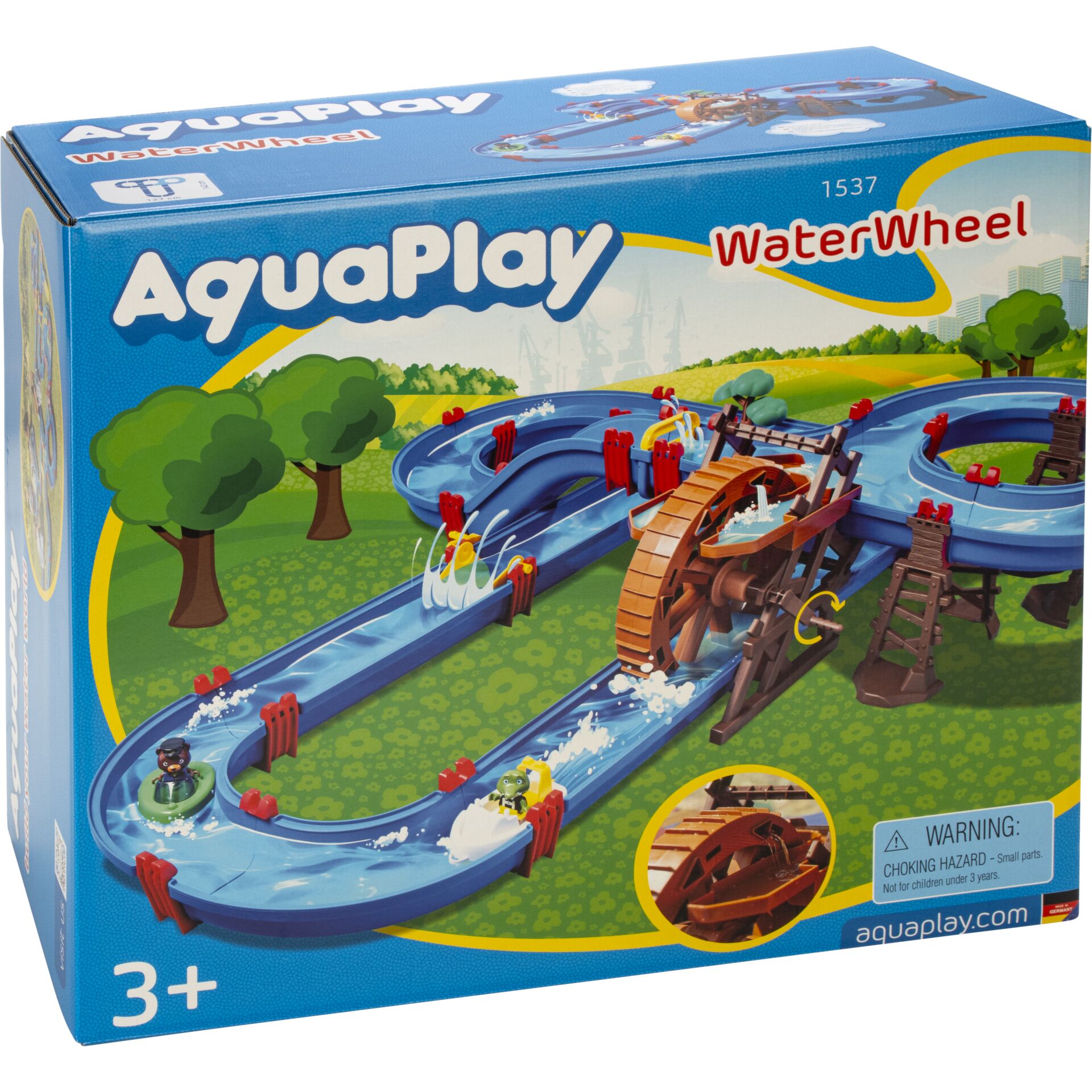 AquaPlay, Wasser-Rad, Spielzeug, Räderbahn, Set