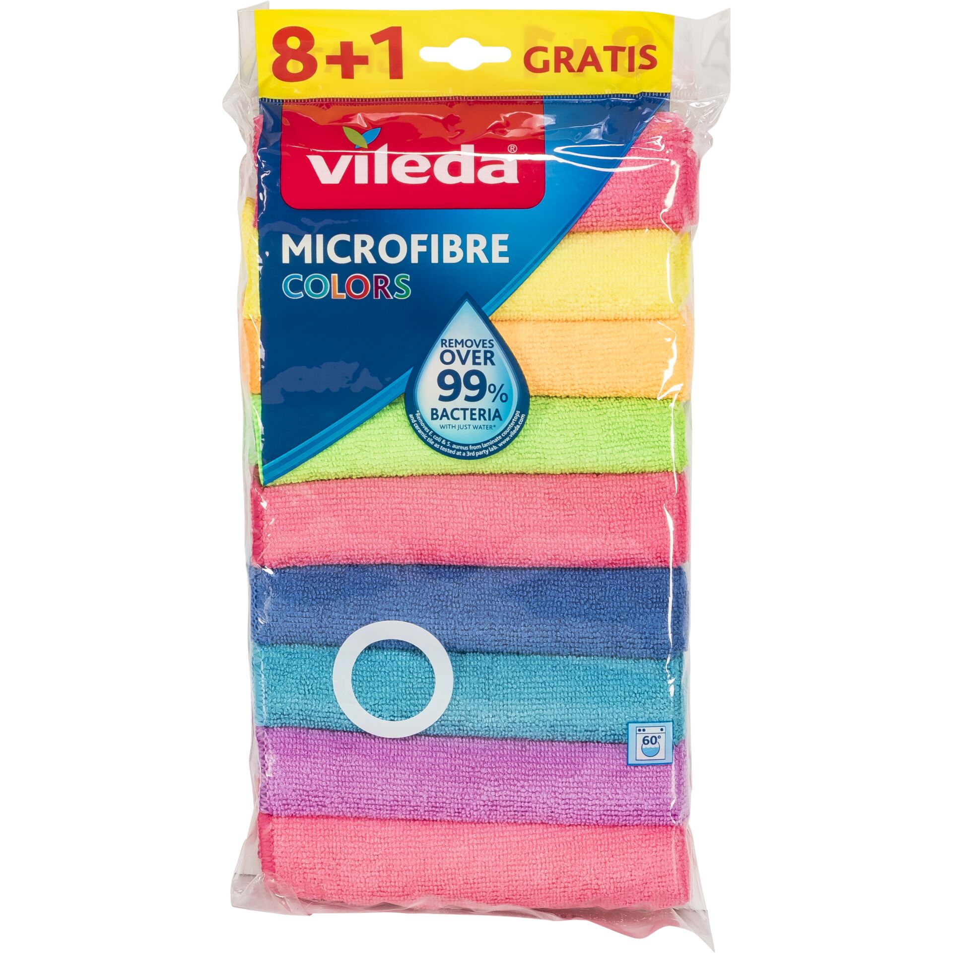 Vileda Microfaser Multi Colour  8 St.