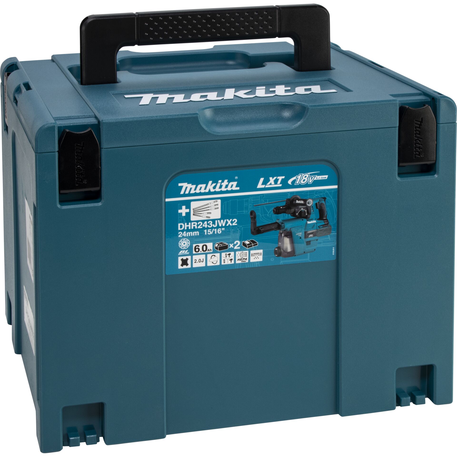 Akku-Schnellladebox, Makita Werkzeukkit, Lithium-Ionen, Koffer/Transportcase, 18V System