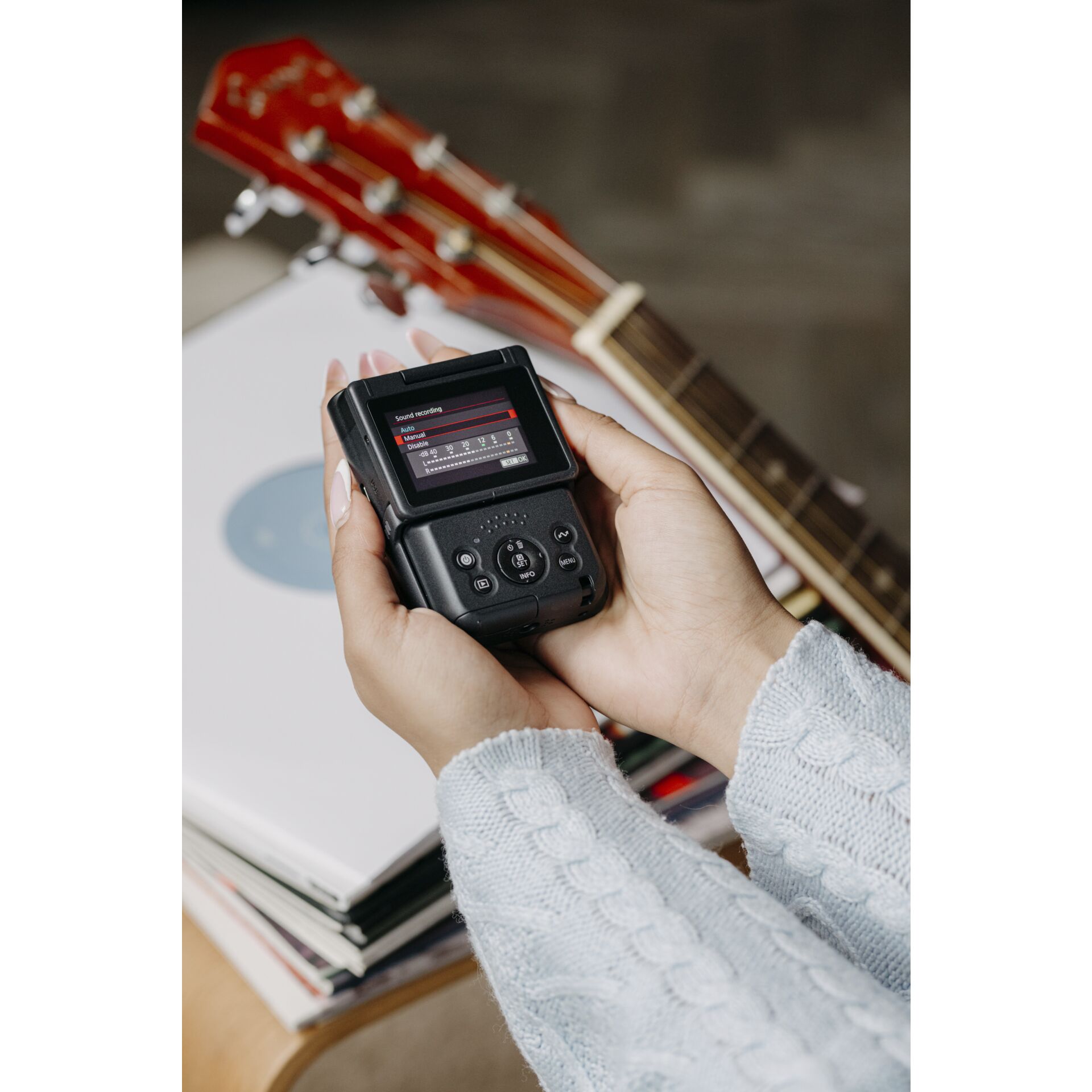 Elektronik, Überwachen, Bildschirm, Gitarre, Musikinstrument