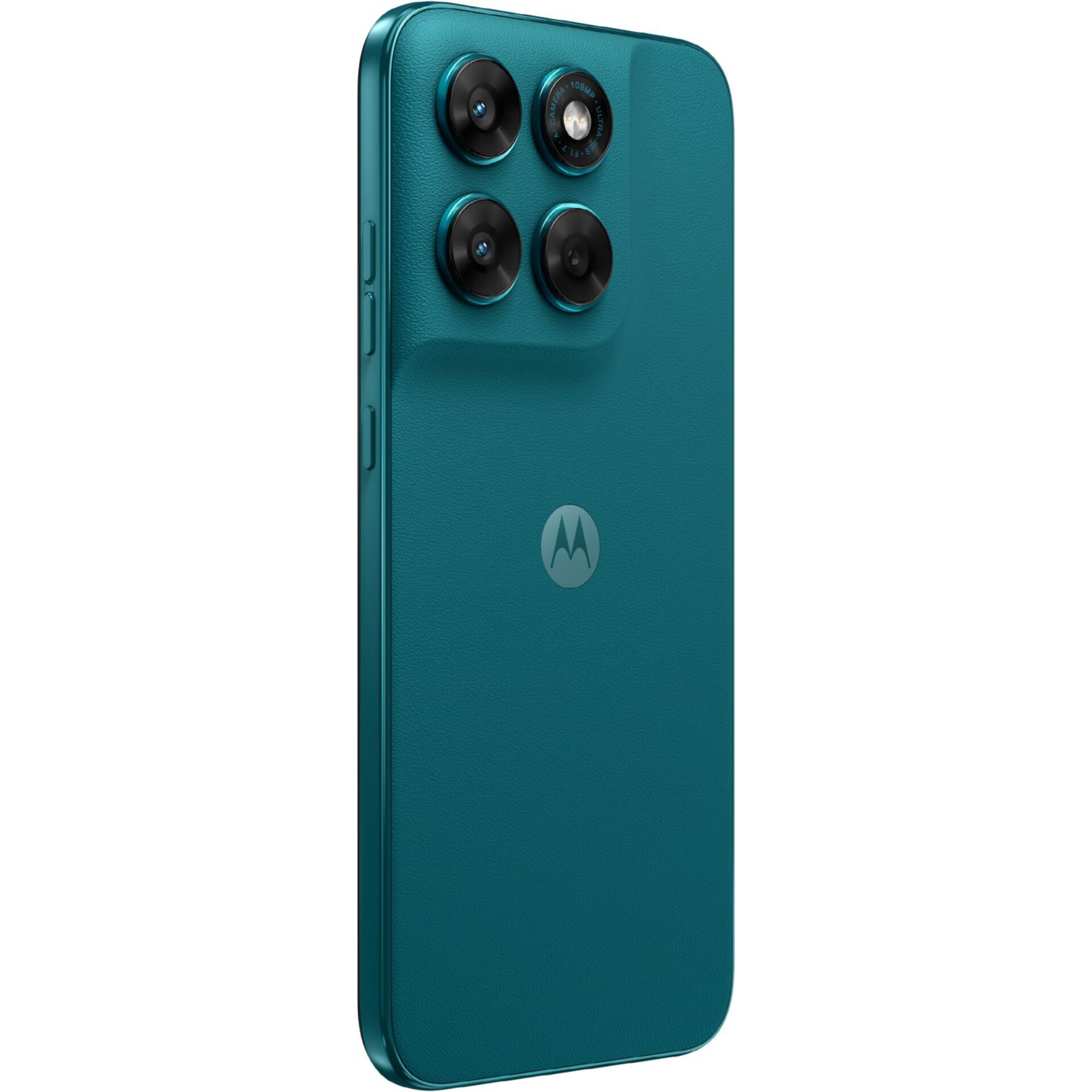 Smartphone, Teal, Kamera-Linsen, Rückseite, Motorola