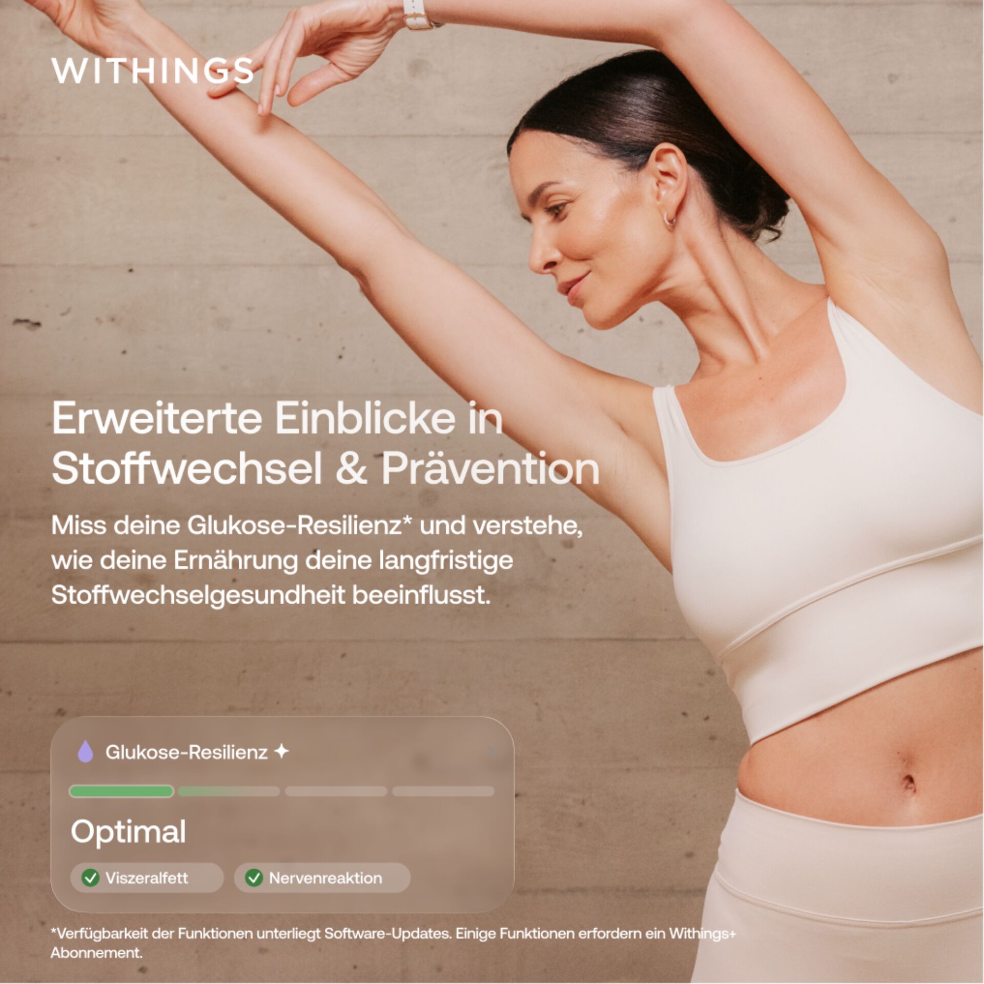 sportbekleidung, sports-bra, weißes top, Stretchstoff, Fitnessmodell