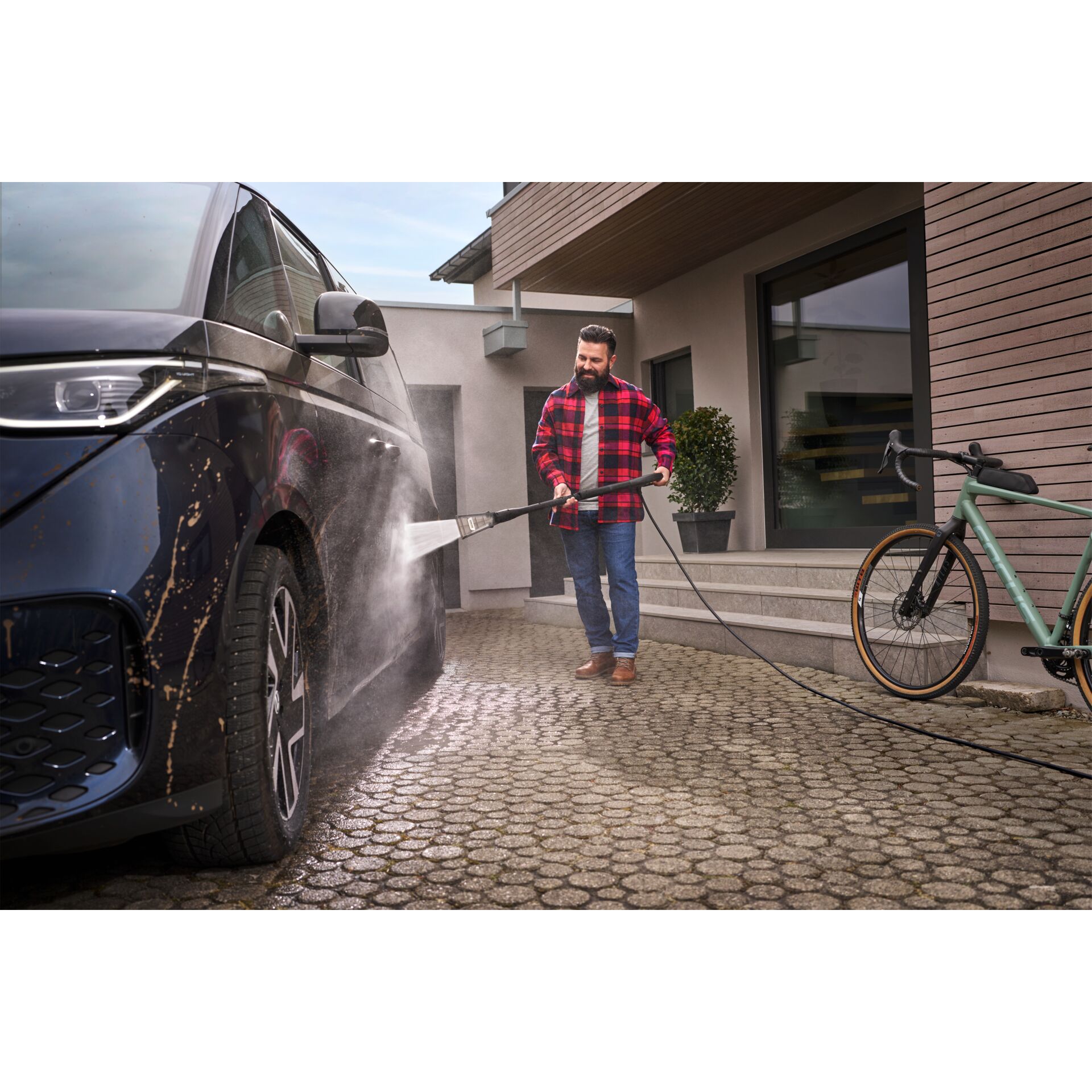 Autowaschanlage, Erwachsener, Männlich, Mann, Person