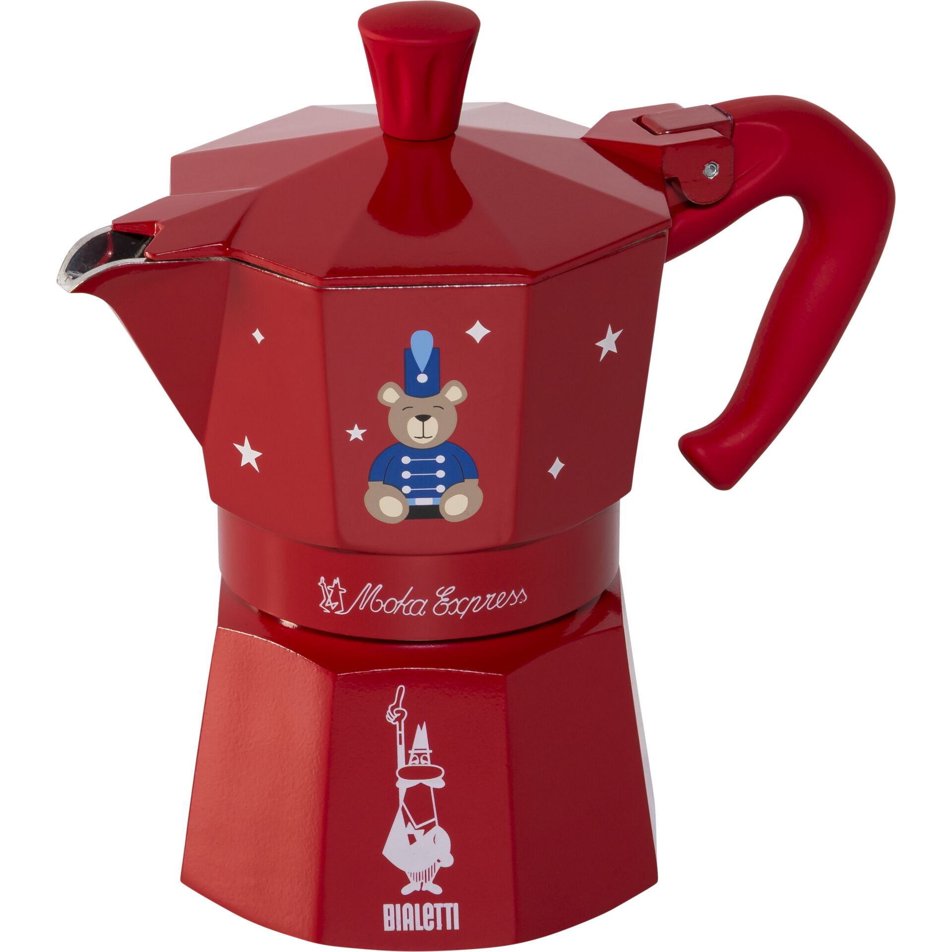 Bialetti Moka Express 3TZ rot  Joyful Memories