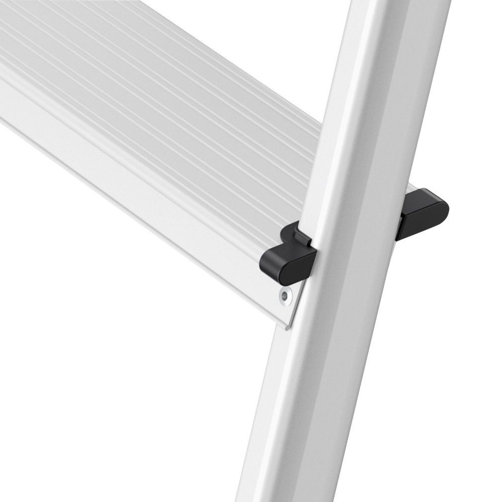 Stufenleitern, Aluminium, Stufe, Verbindung, Schwarz