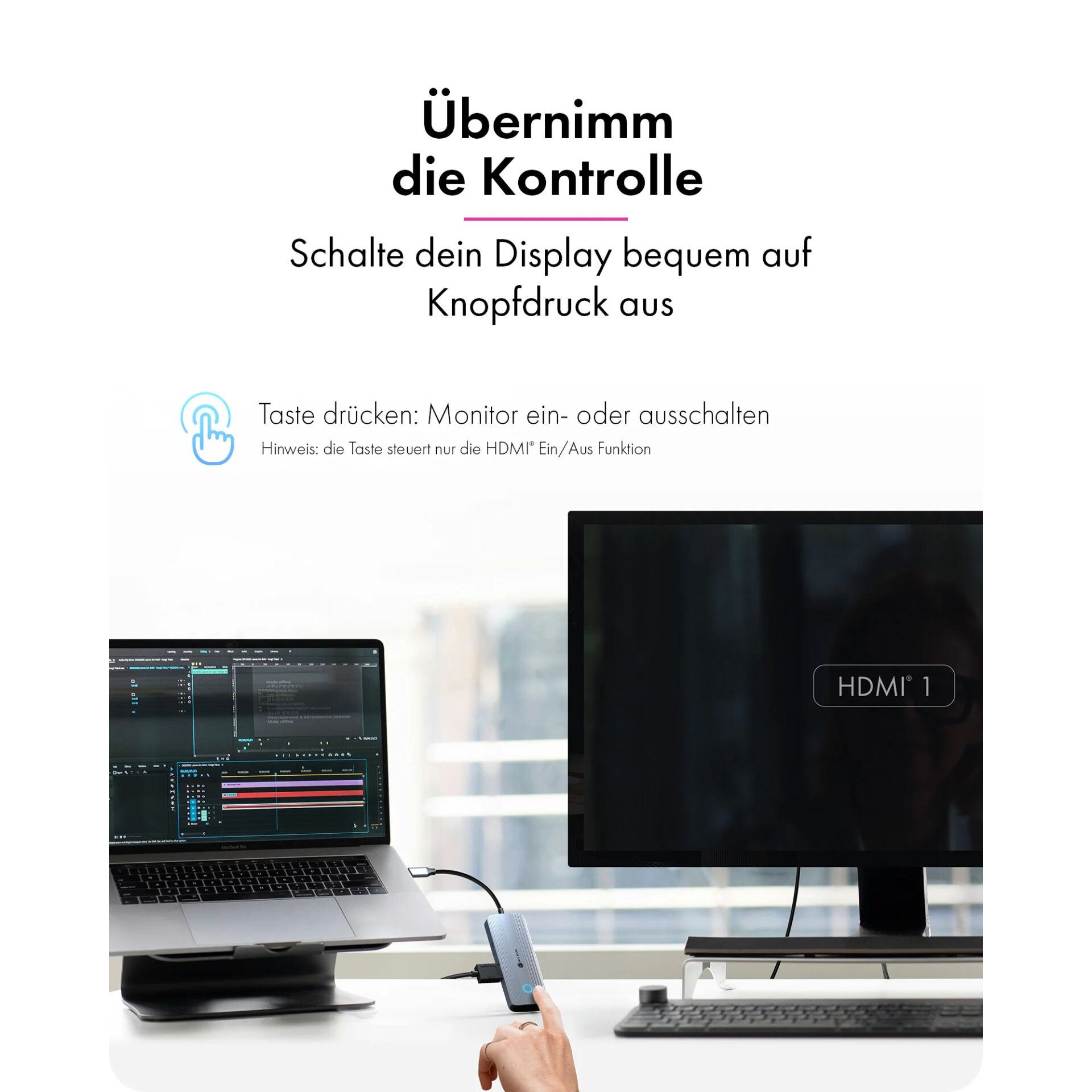 Display, HDMI, Monitor, Laptop, Docking