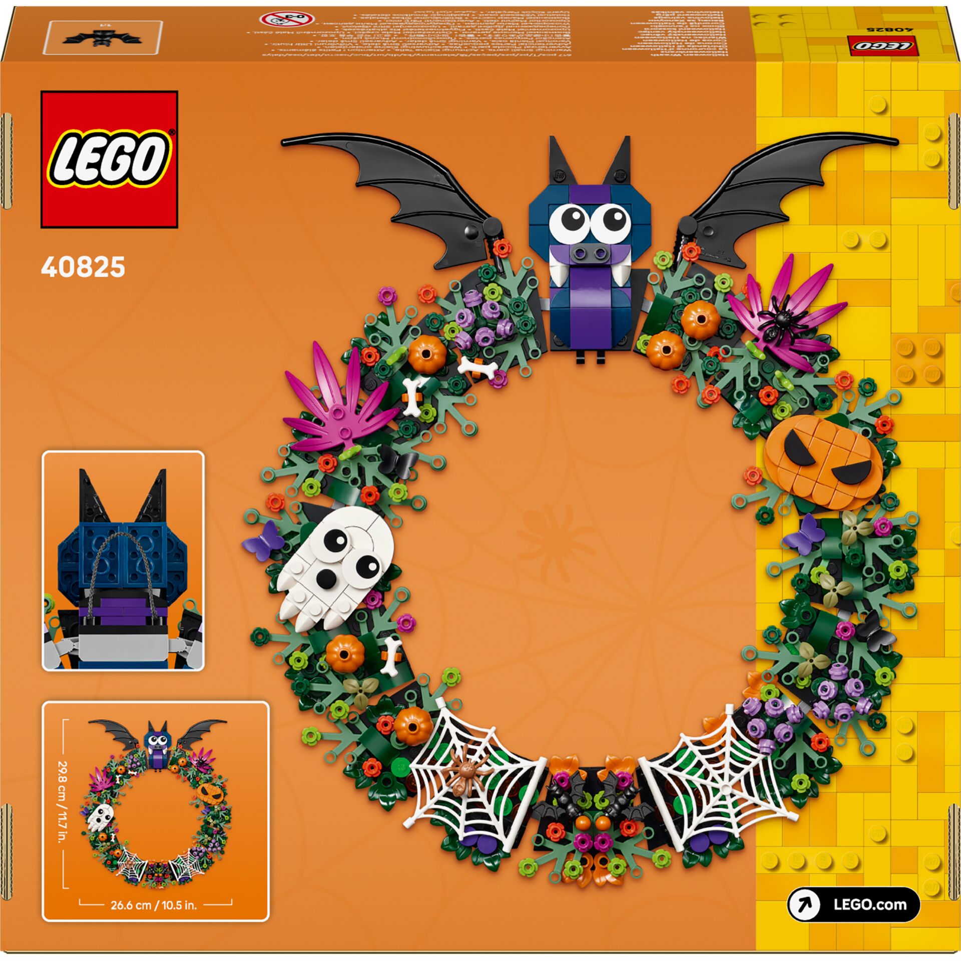 Halloween, Lego, Kranz, Spinne, Spuk
