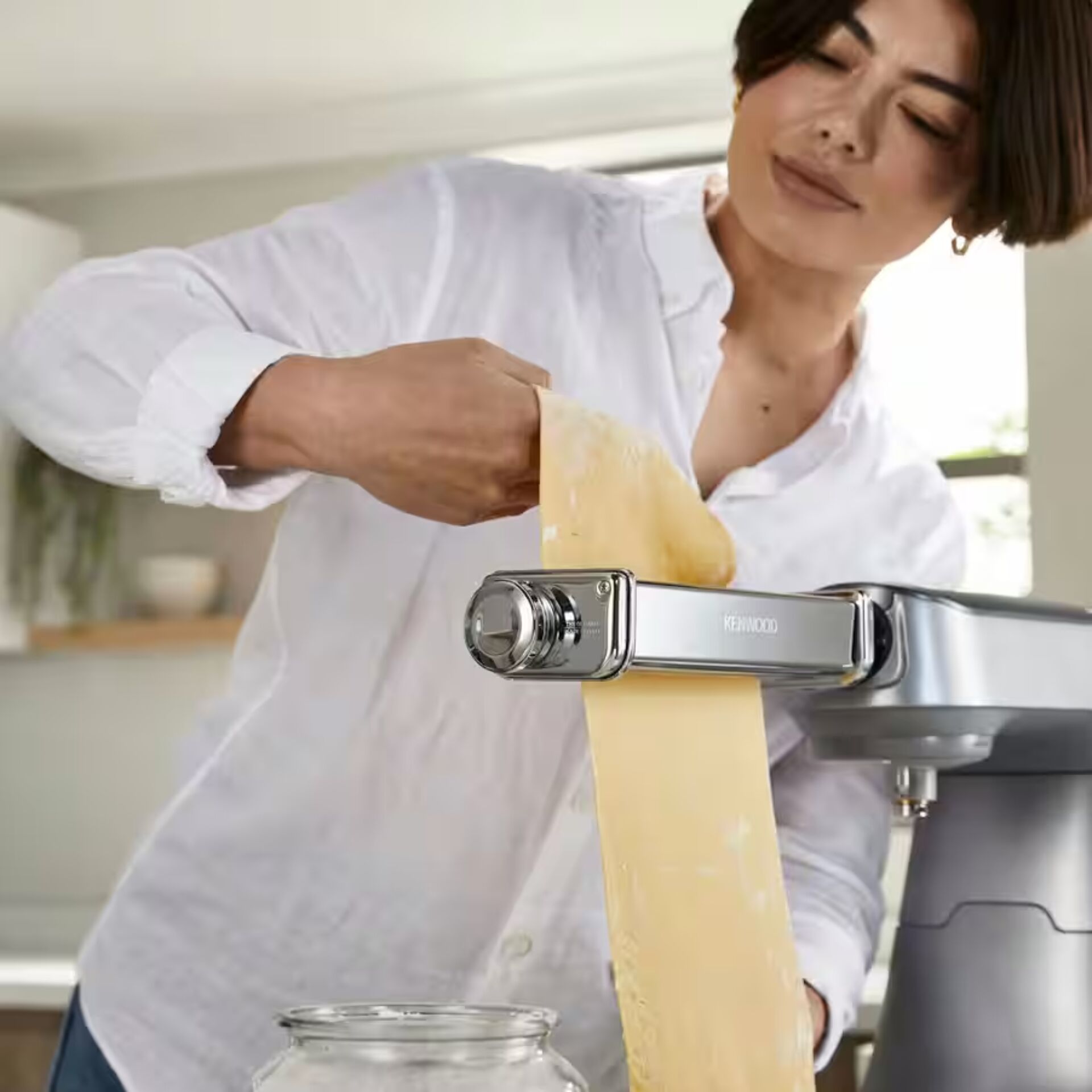Kneadmaschine, Pasta-Maschine, Nudelrolle, Küchenwerkzeug, Stainless Steel