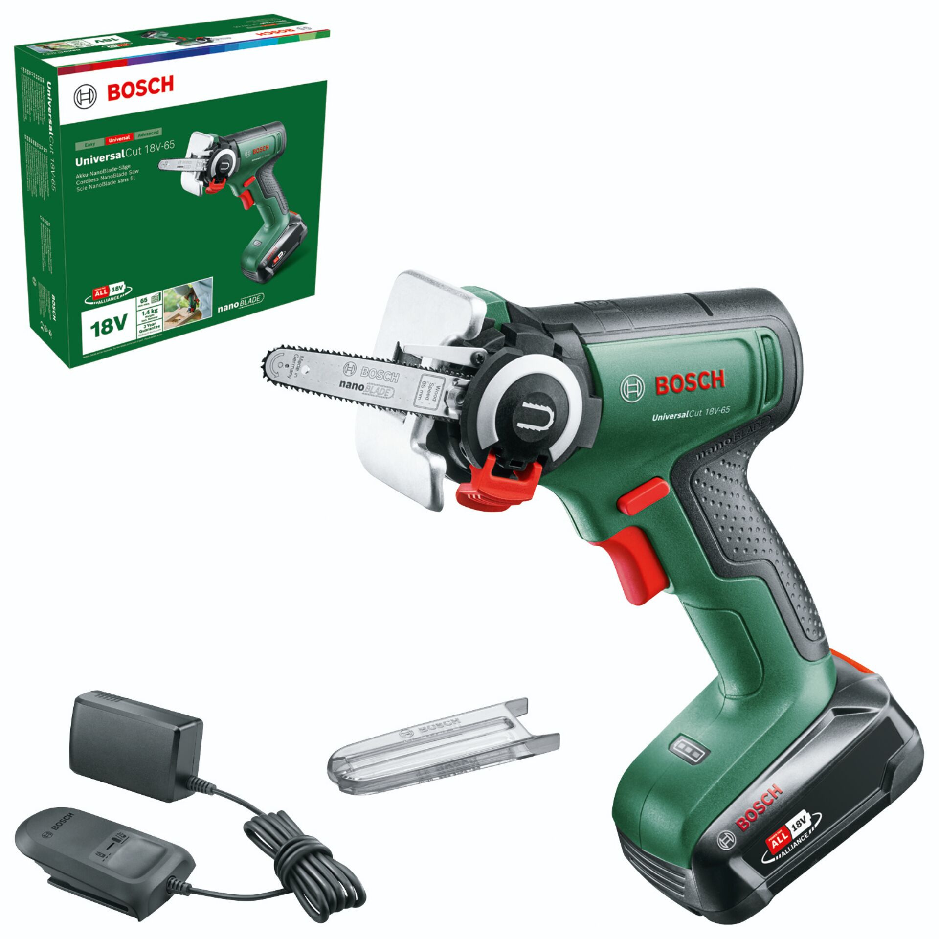 Bosch UniversalCut 18V-65  inkl. 2,5Ah Akku + Lader