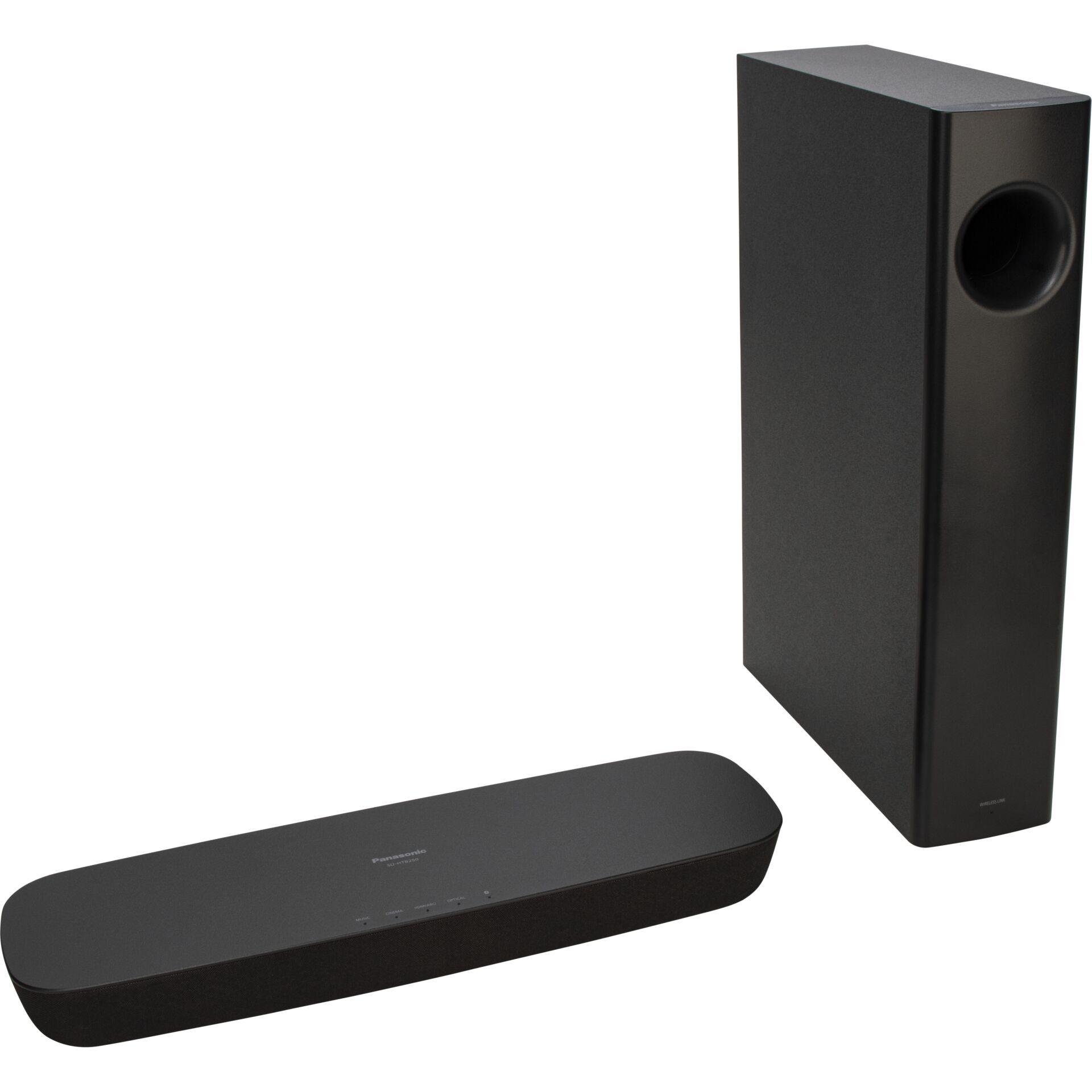 Lautsprecher, Soundbar, Subwoofer, 2.1 Kanal, Schwarz