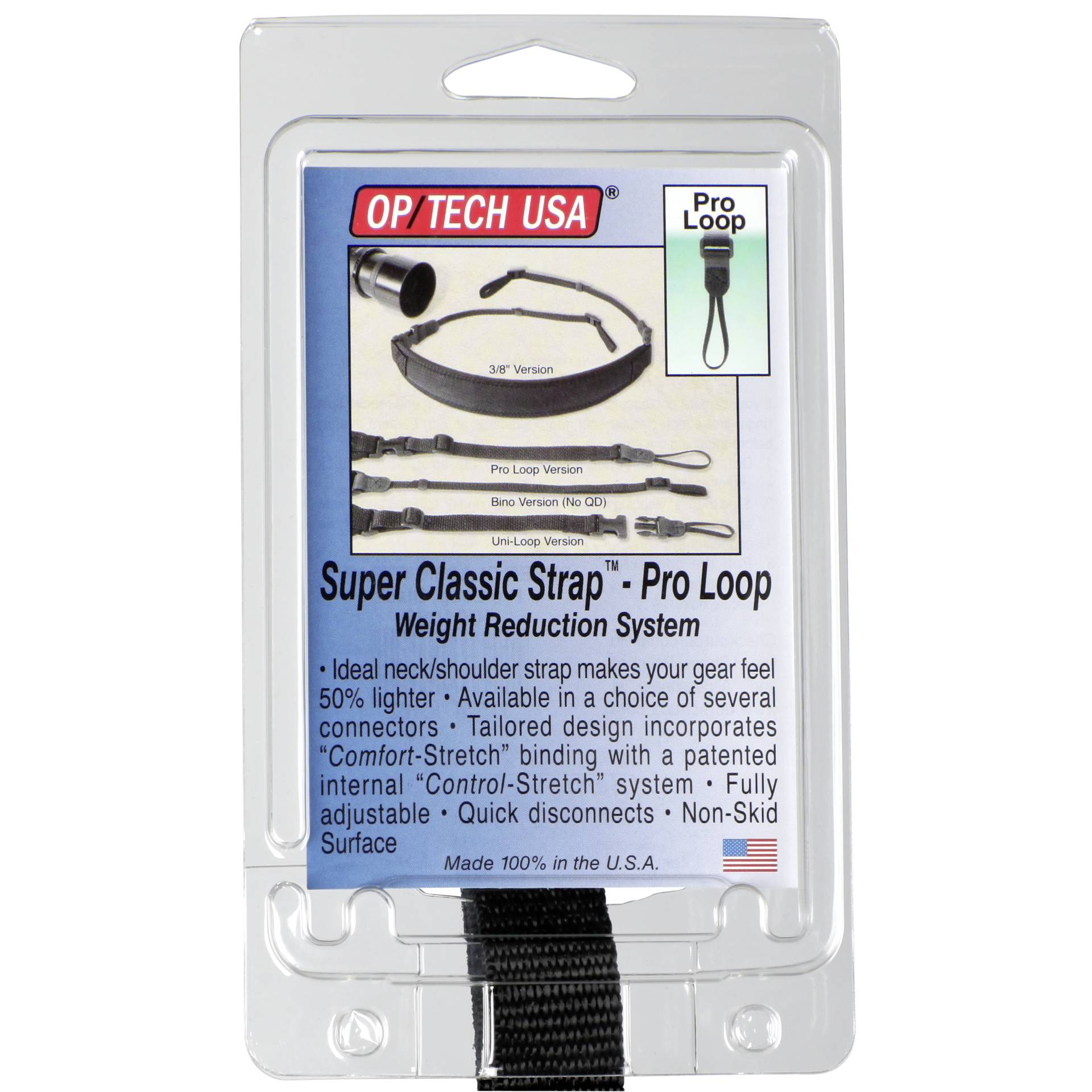 OP TECH Strap System  Super Classic-Strap Pro Loop