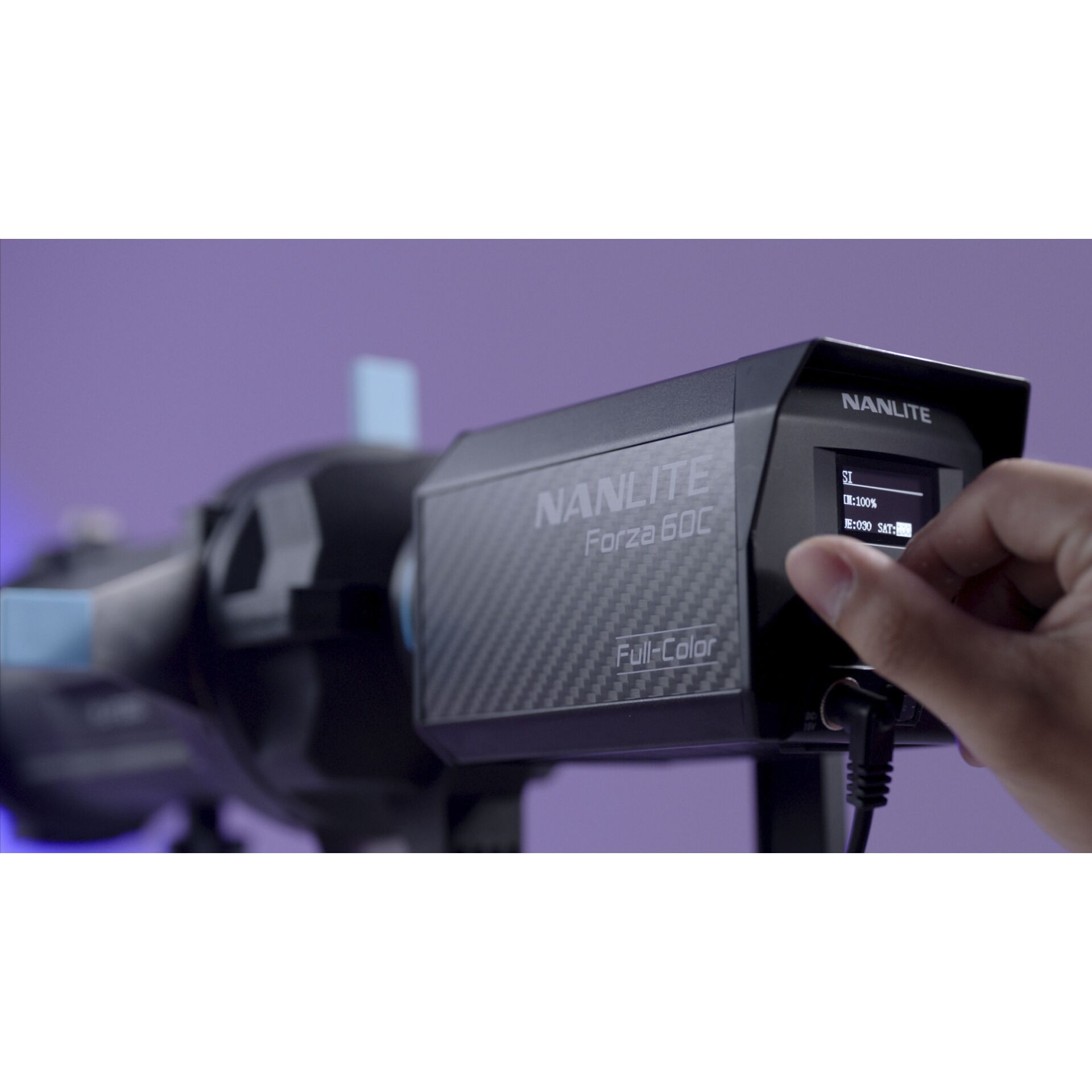 Kamera, Laserscanner, NANLITE, Forza 60C, Full-Color