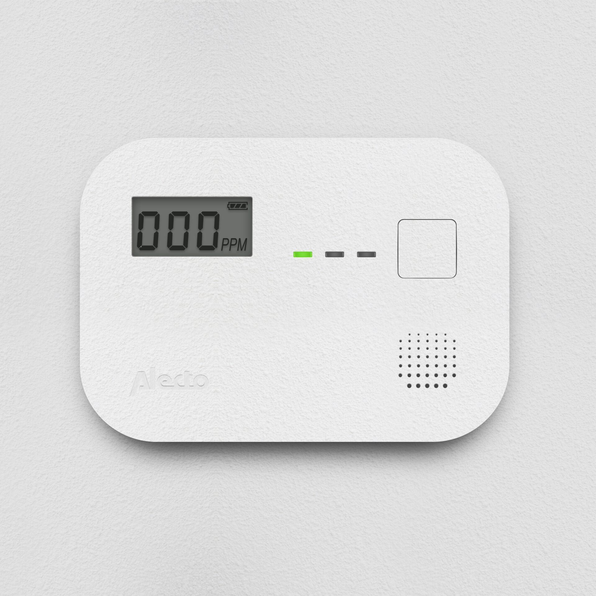 CO2-Messgerät, Gasdetektor, CO2 Monitor, Digitales Display, Luftqualitätsgerät