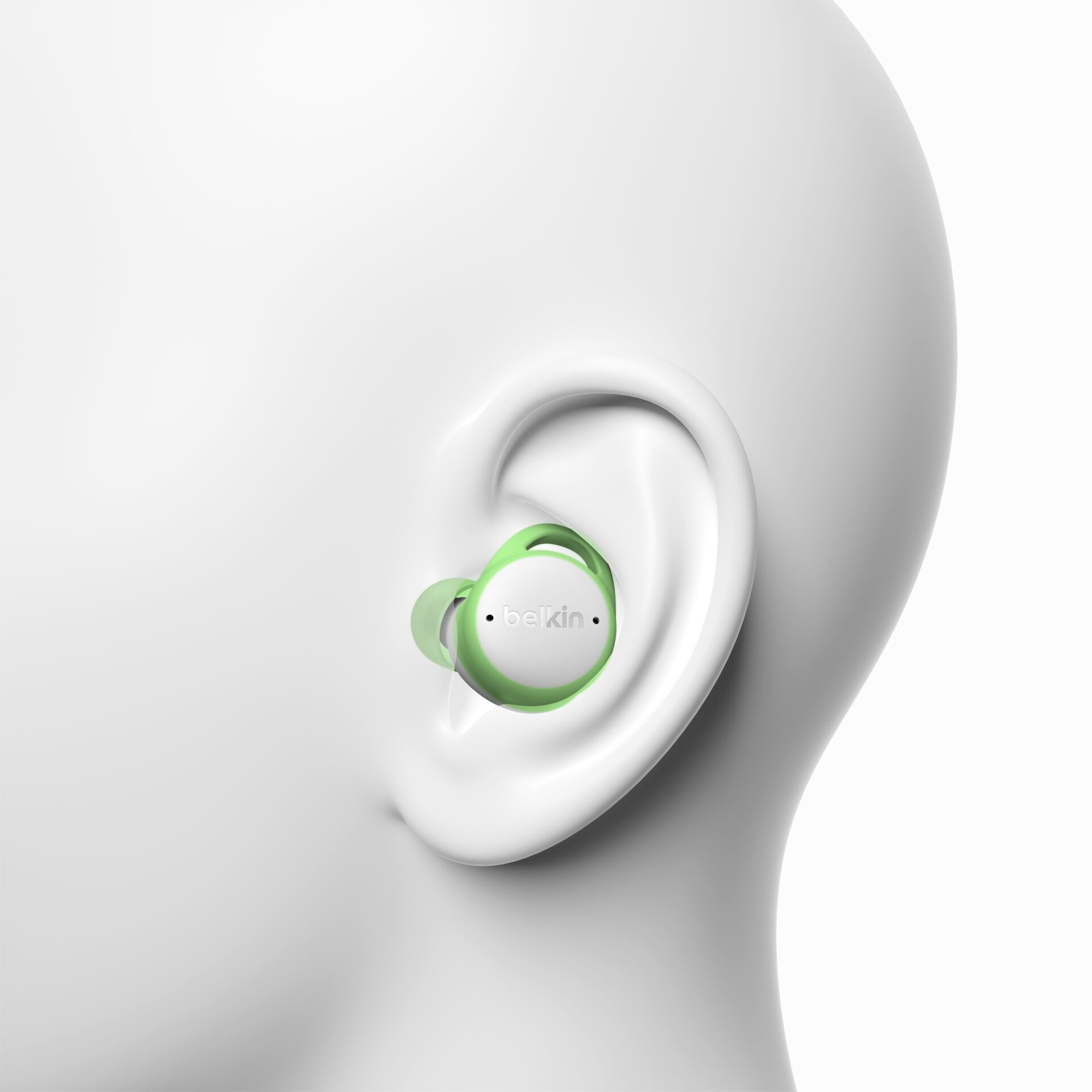 In-Ear, Bluetooth, Ohrhörer, Grün, Kabellos