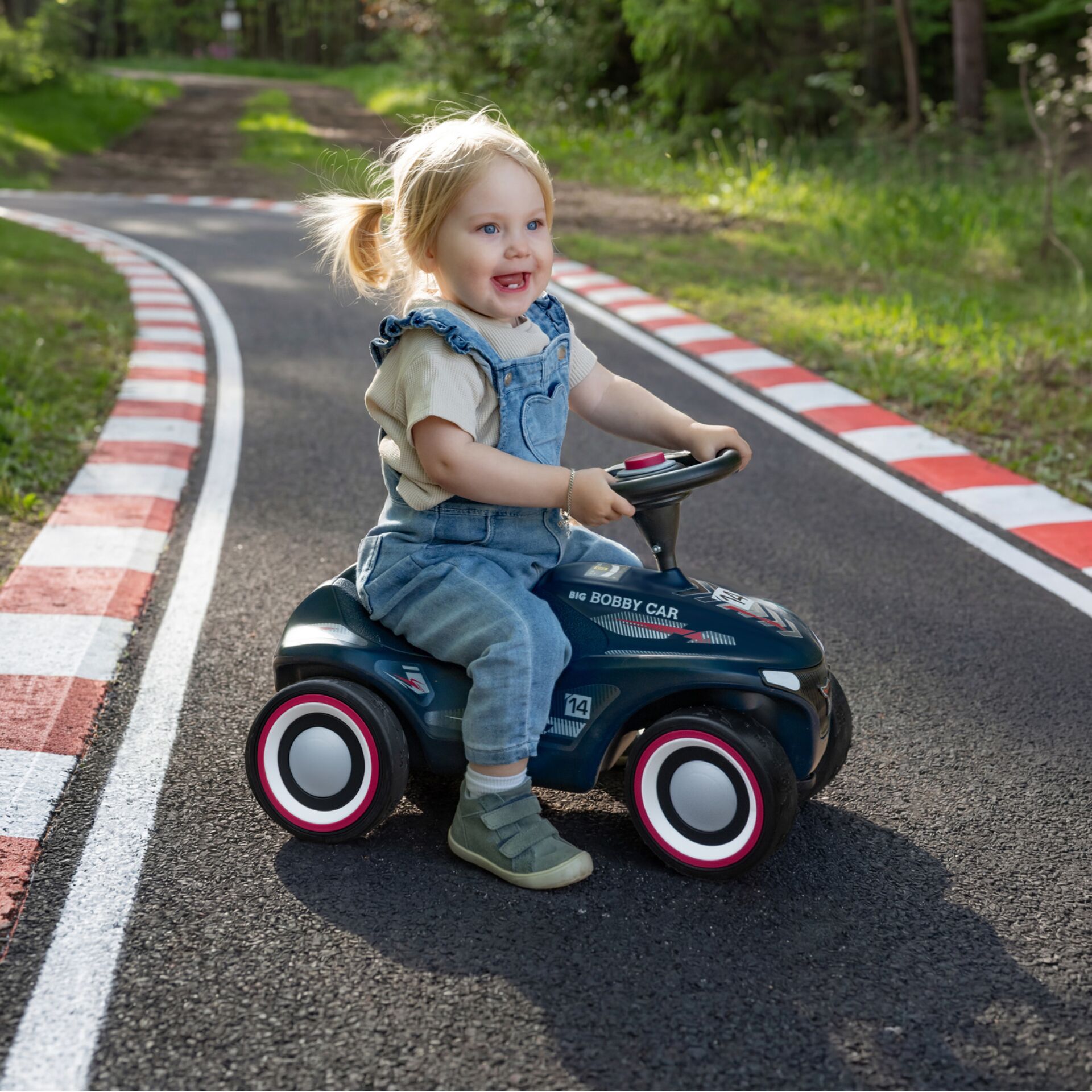 Kinderfahrzeug, Lauflernrad, Kinderspielzeug, Räder, Blau