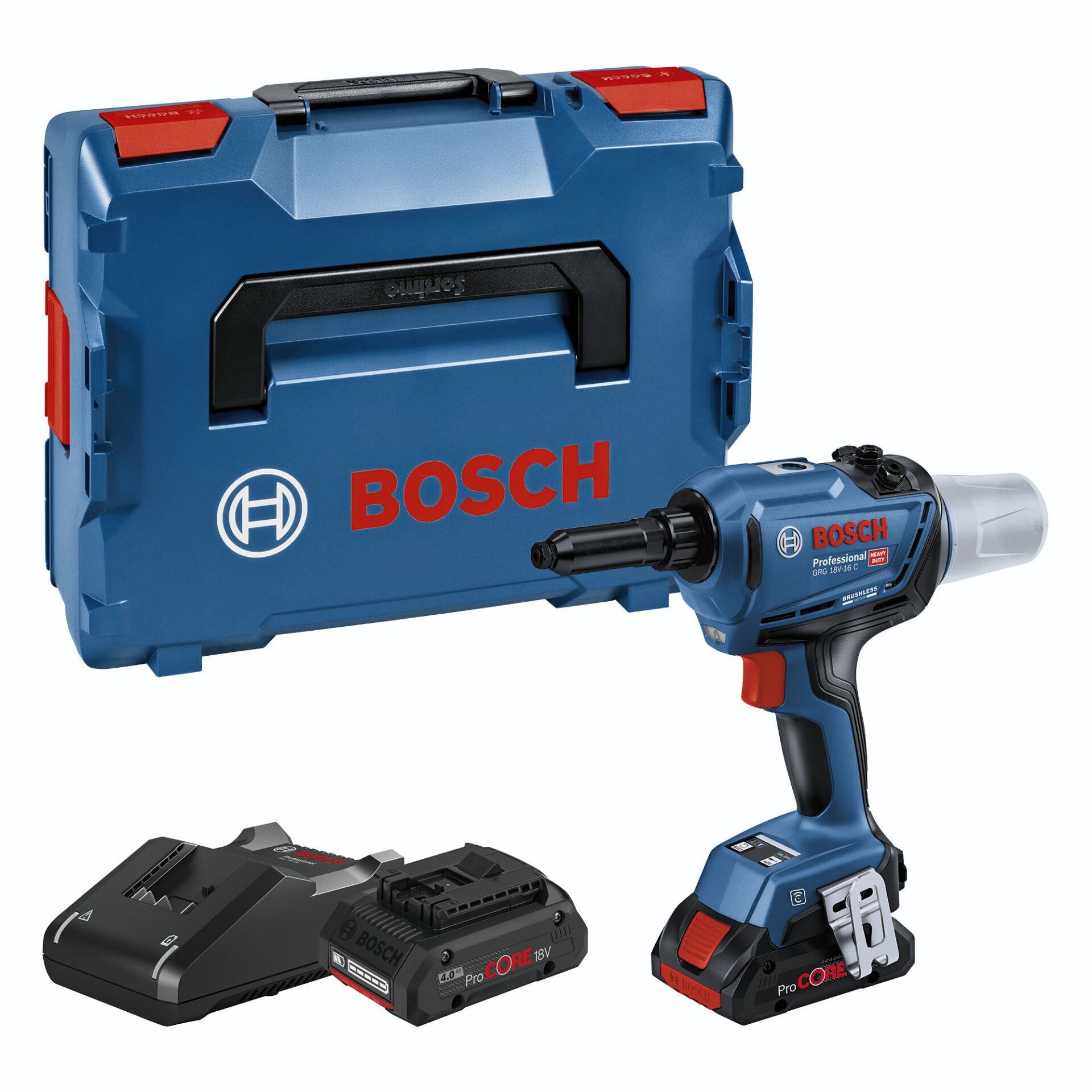 Bosch GRG 18V-16 C Kit  Akku-Nietpistole