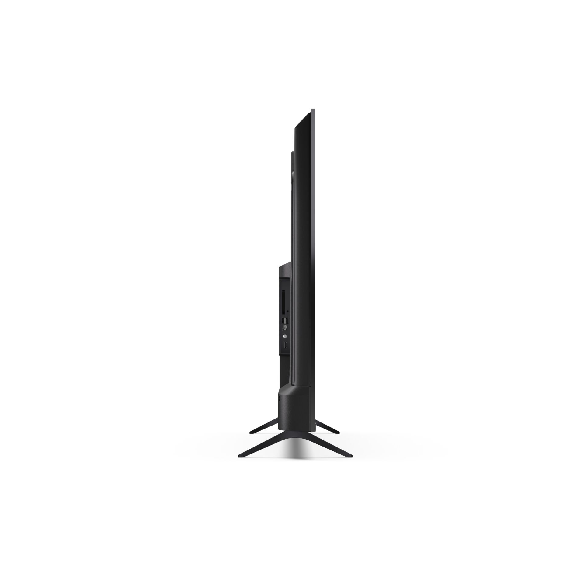Fernseher, LED, Schwarz, Ständer, Rückseite USB/HDMI