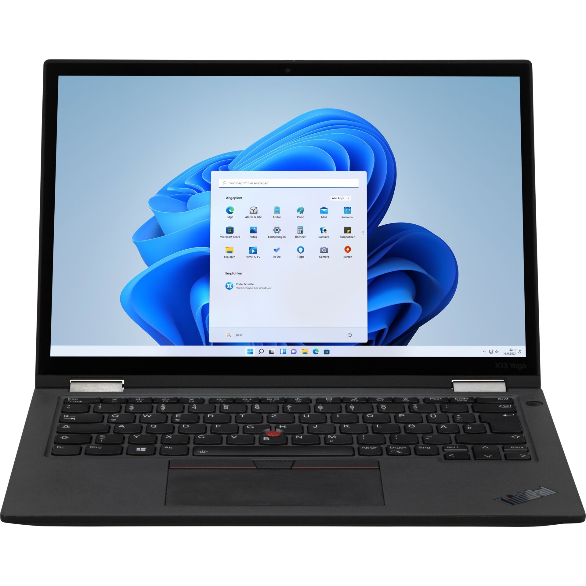 Lenovo ThinkPad X13 YOGA Gen2  33,78cm (13,3") Ci5 Refurbished